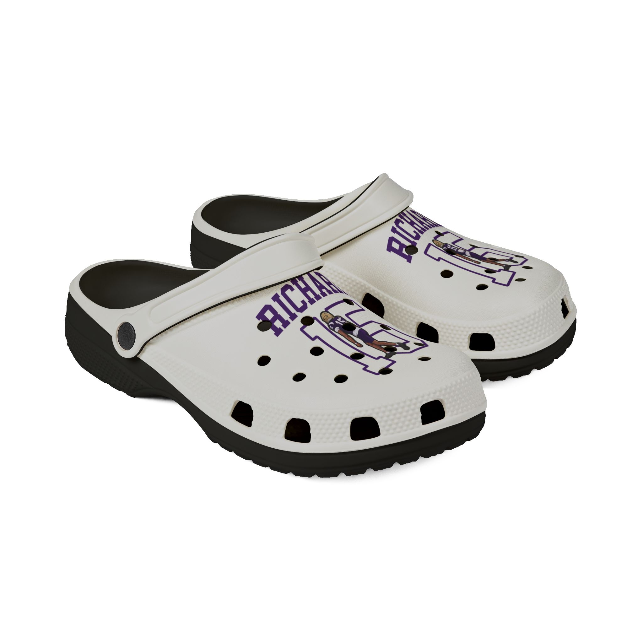 Rubber Clogs — character_shirsey in Black