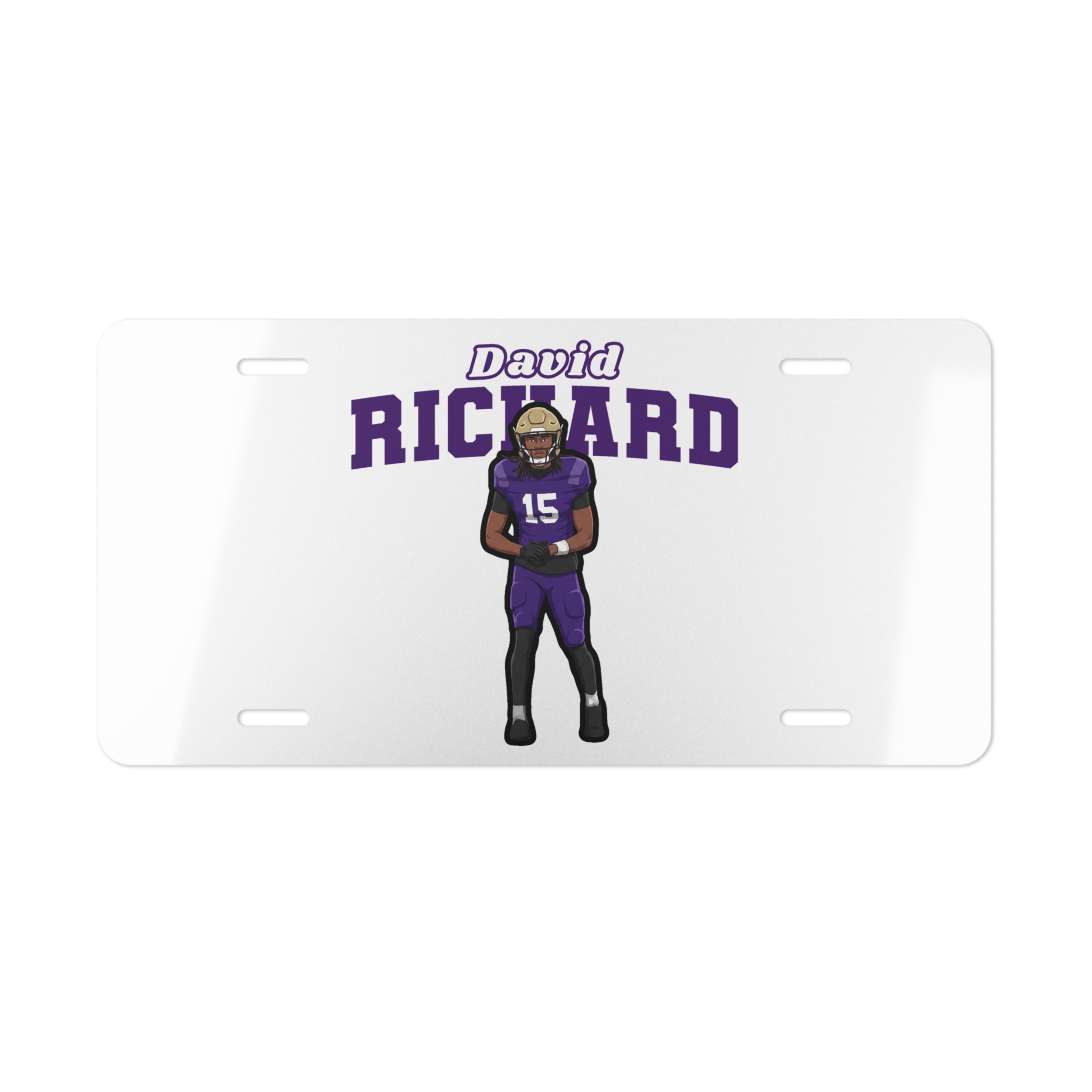 License Plate — character_name_arch in Classic