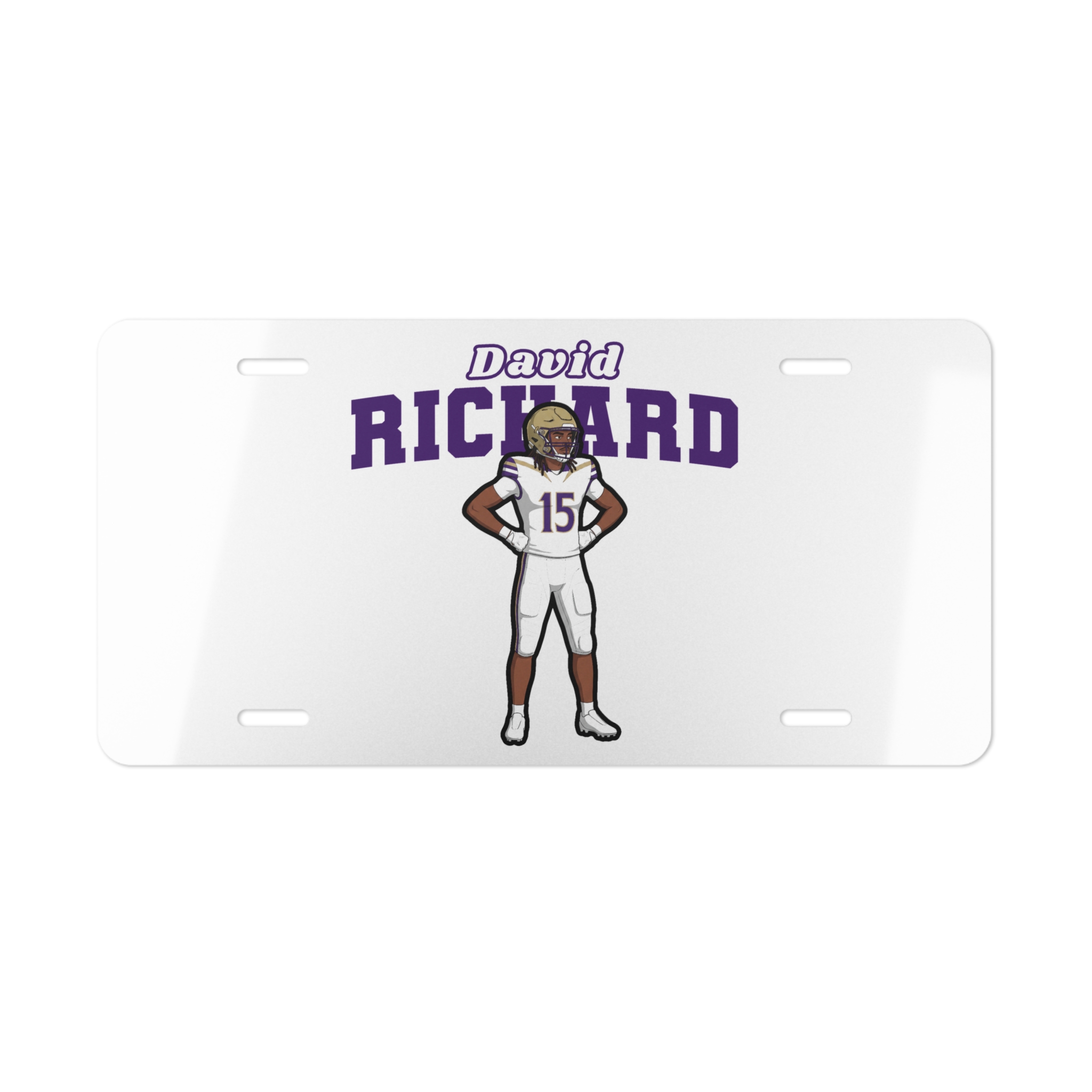 License Plate — character_name_arch in Classic