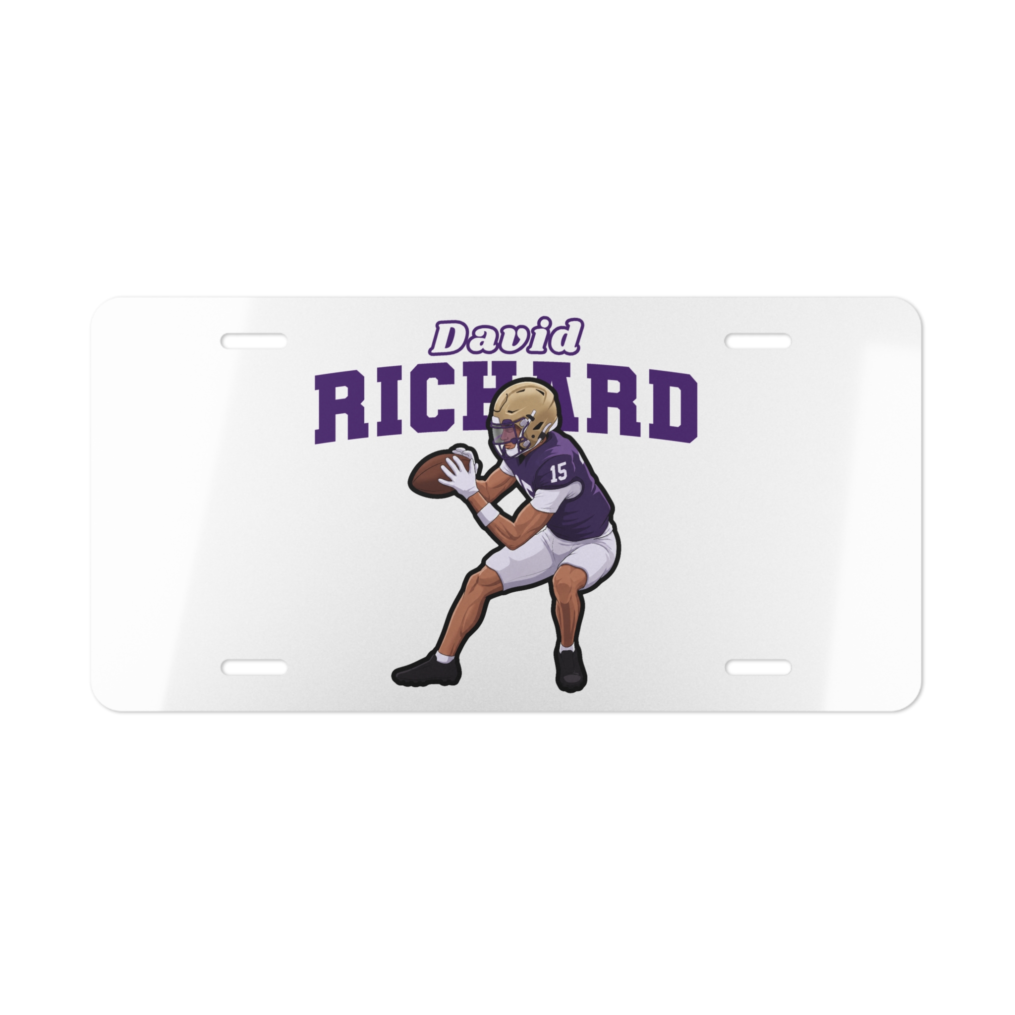 License Plate — character_name_arch in Classic