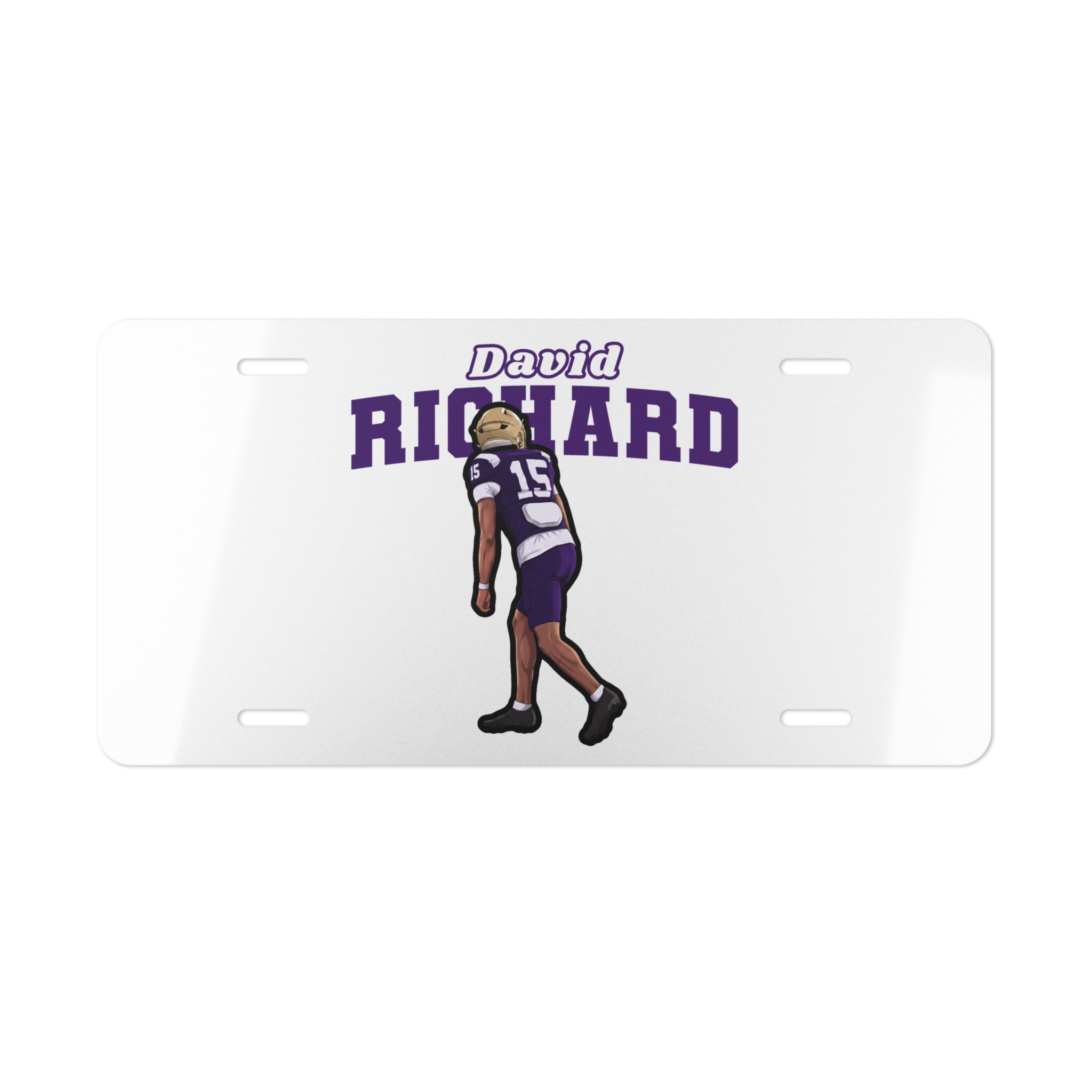 License Plate — character_name_arch in Classic