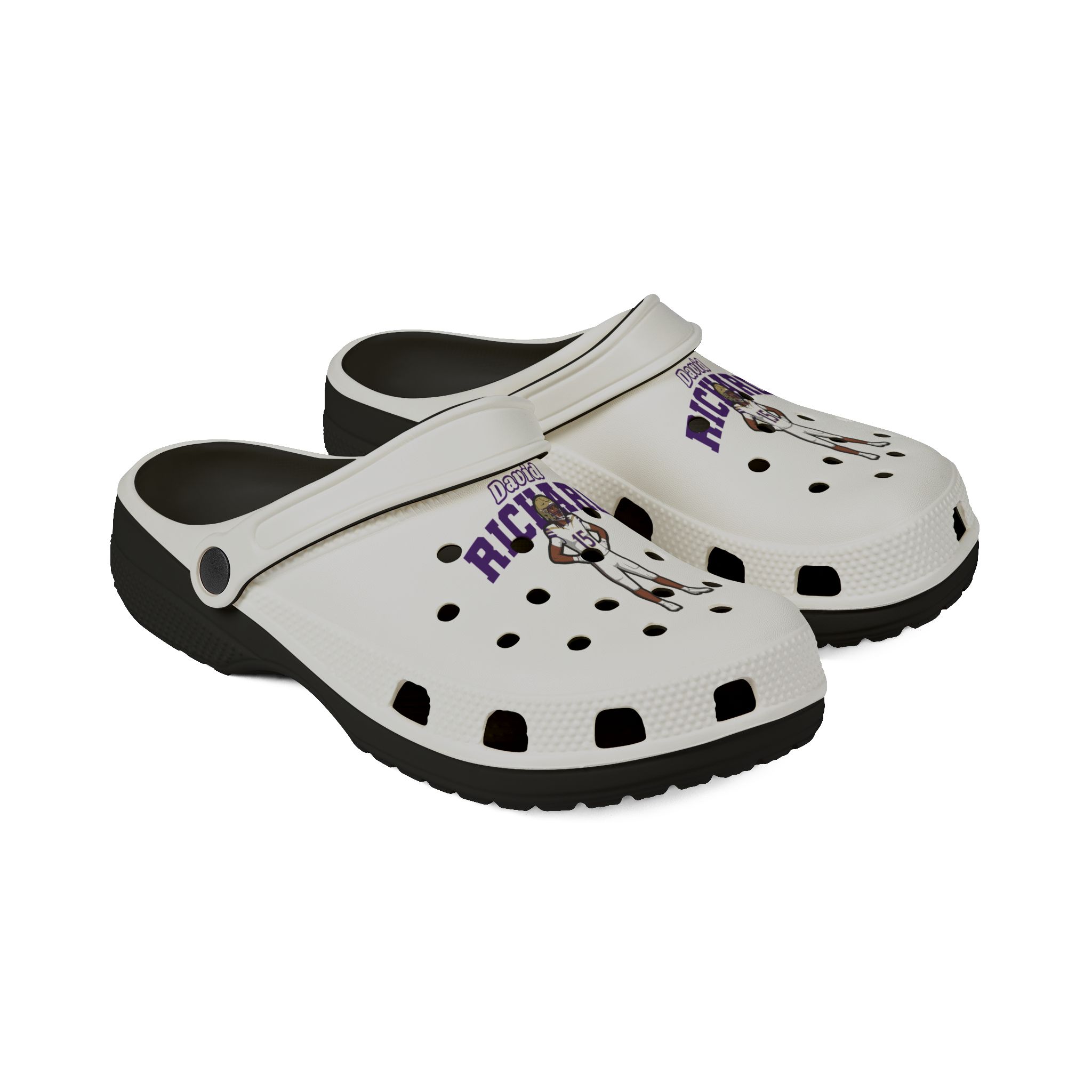 Rubber Clogs — character_name_arch in Black