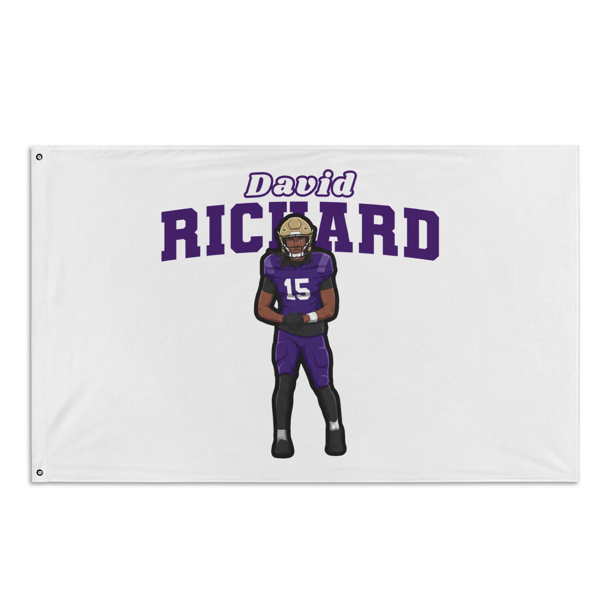 Flag (35 × 56 in) — character_name_arch in Classic