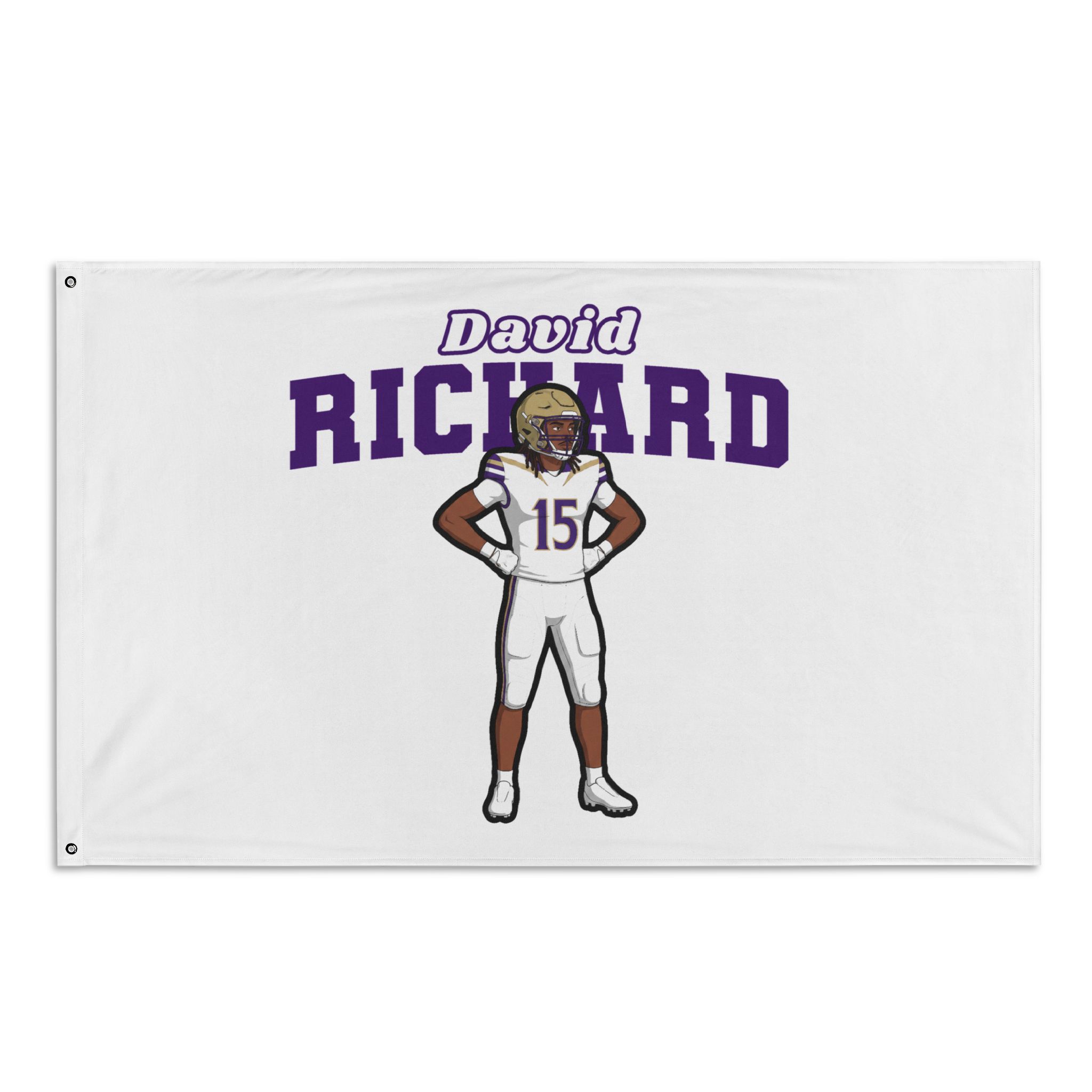Flag (35 × 56 in) — character_name_arch in Classic