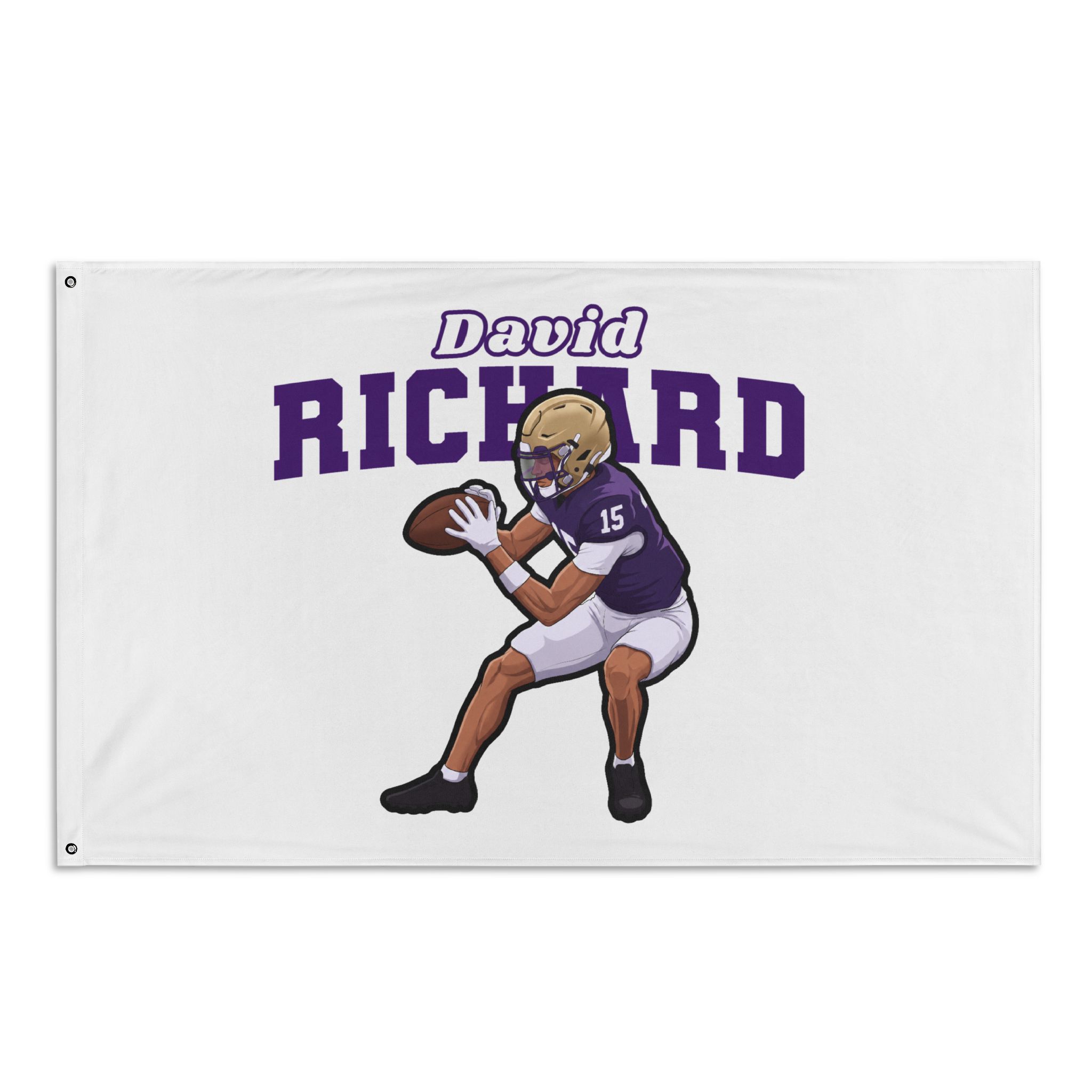 Flag (35 × 56 in) — character_name_arch in Classic