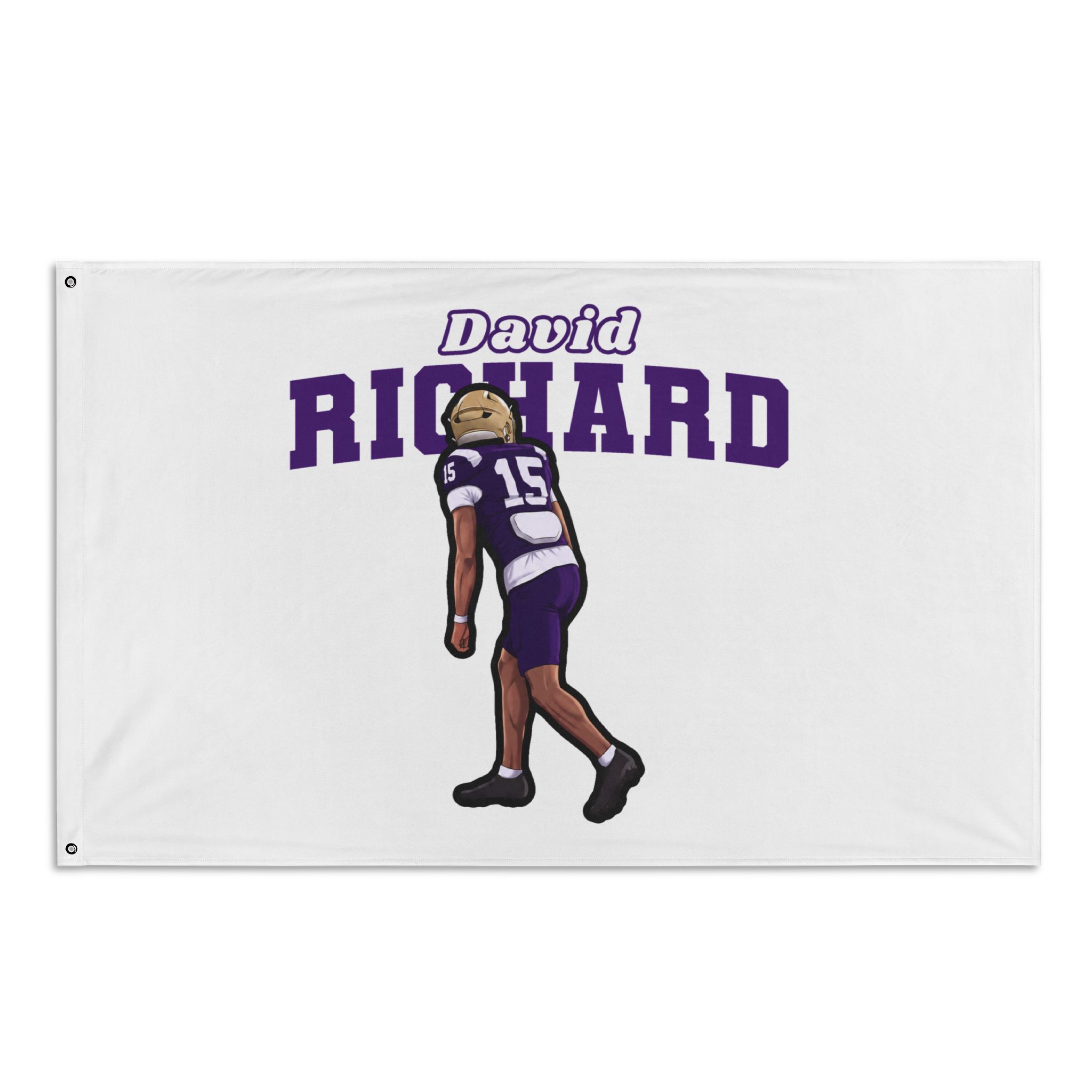 Flag (35 × 56 in) — character_name_arch in Classic
