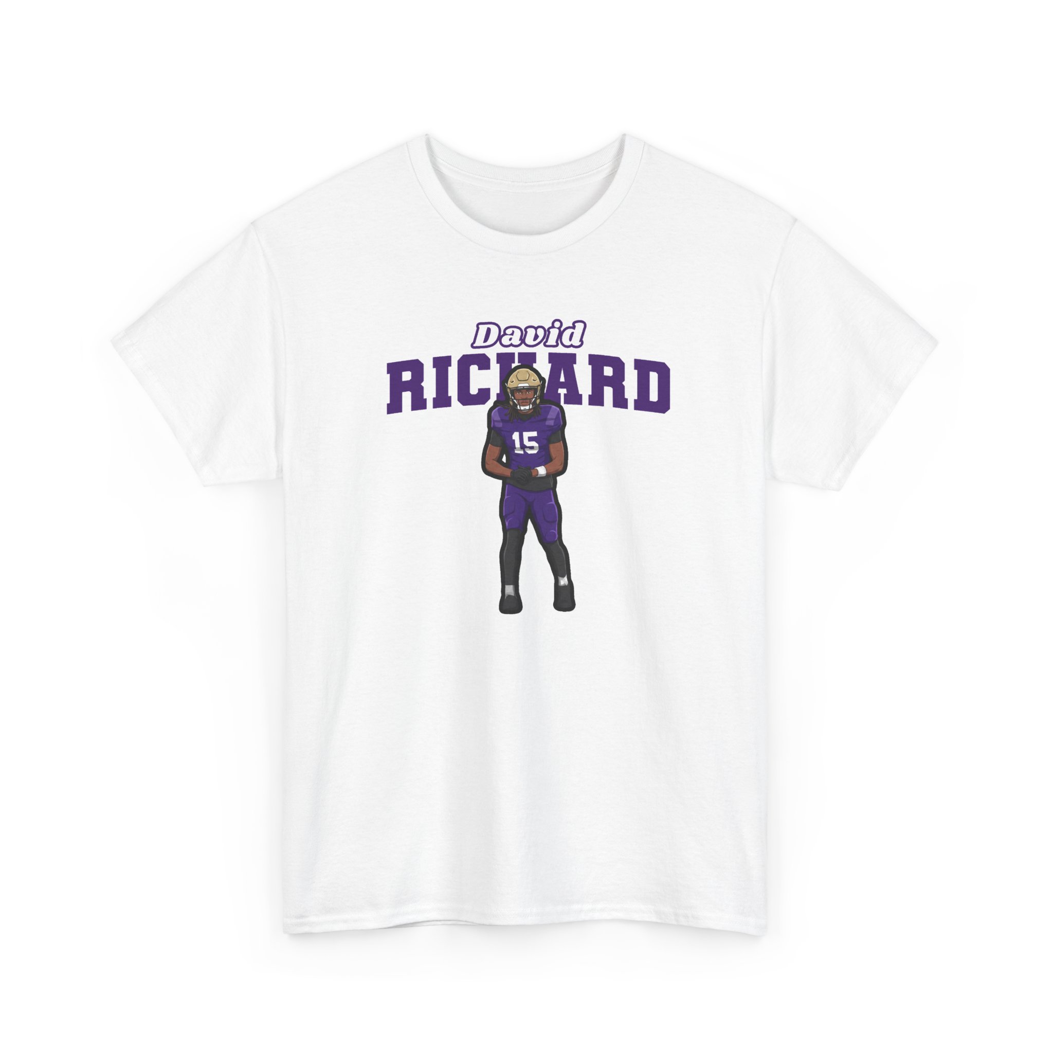 Tee — character_name_arch in White