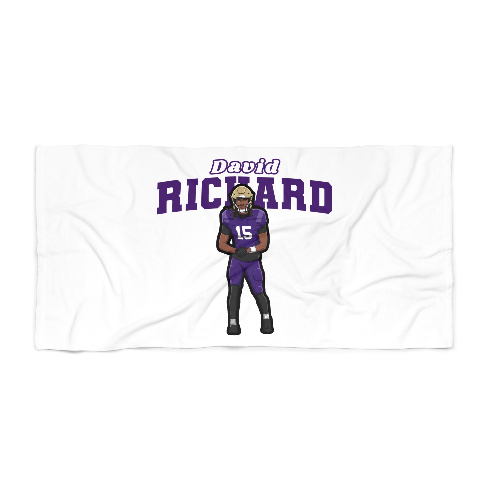 Beach Towel — character_name_arch in Classic