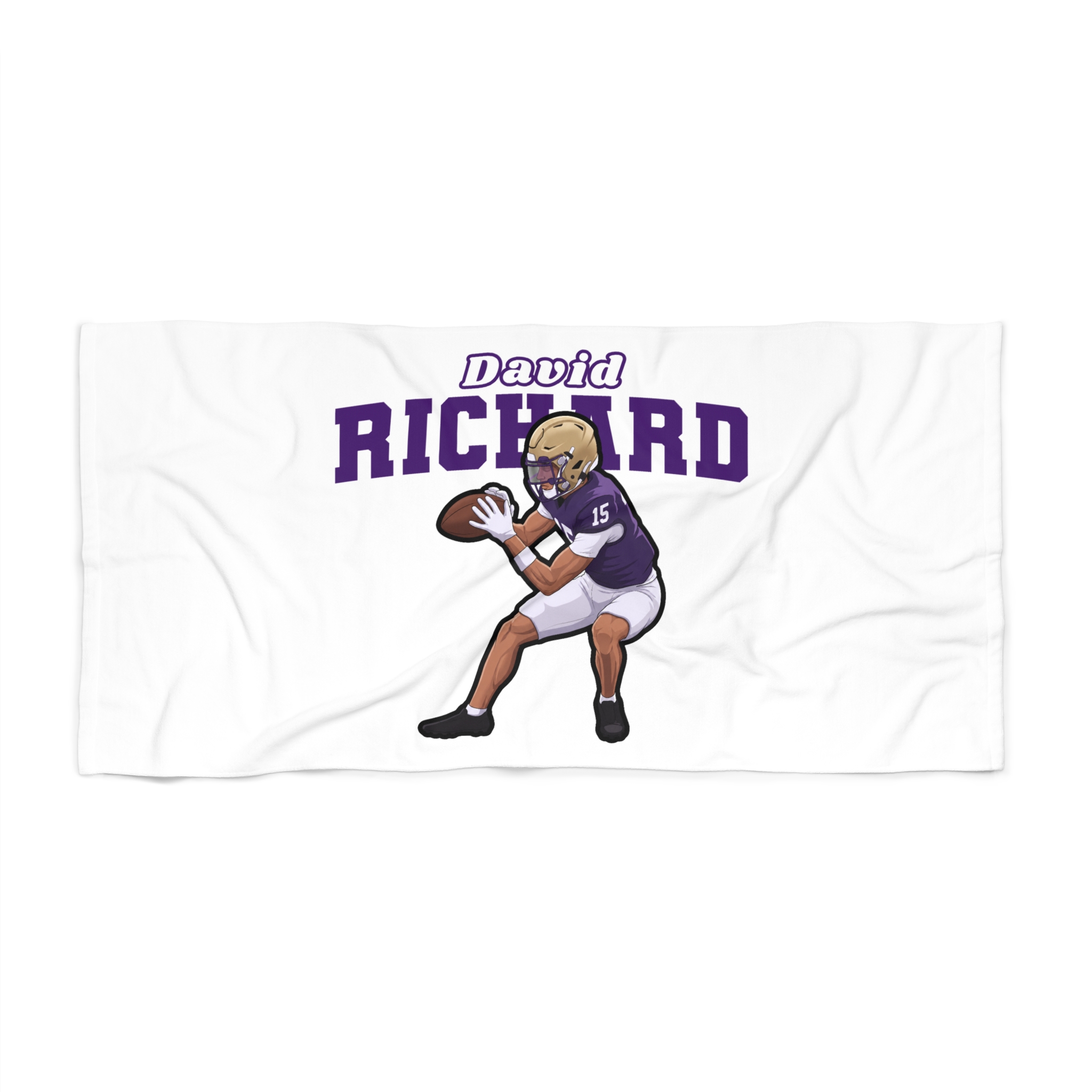 Beach Towel — character_name_arch in Classic