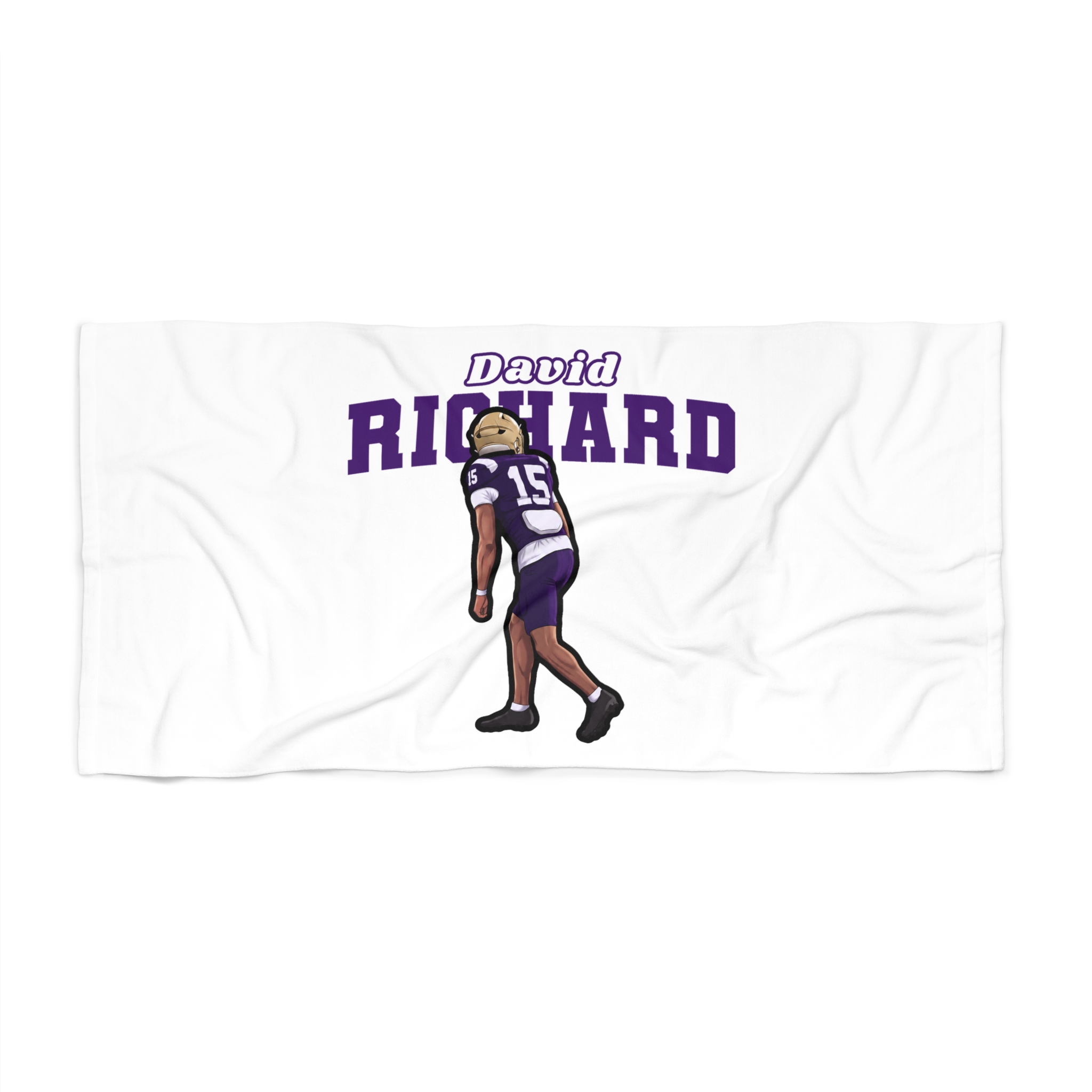 Beach Towel — character_name_arch in Classic