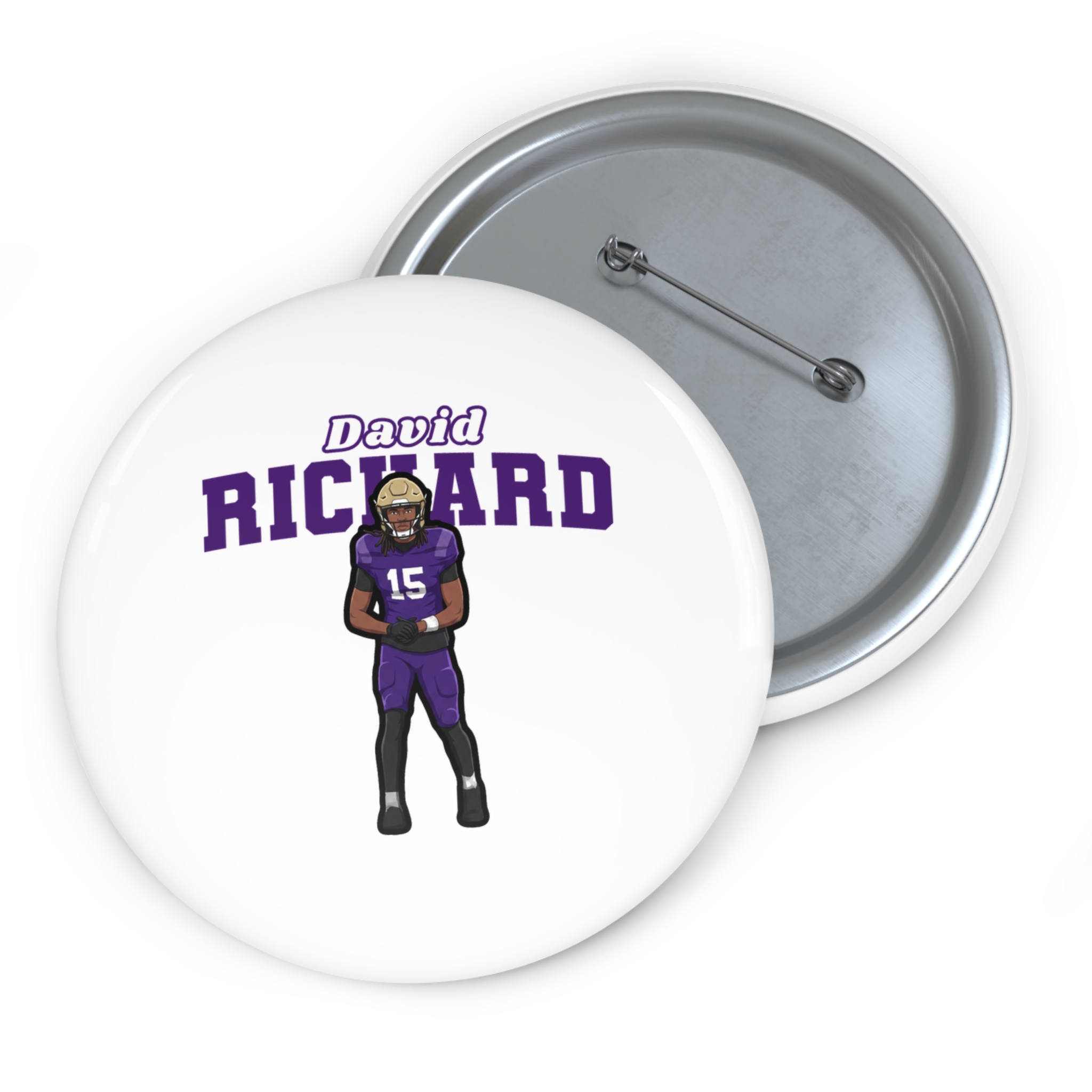 Game Day Pin — character_name_arch in Classic
