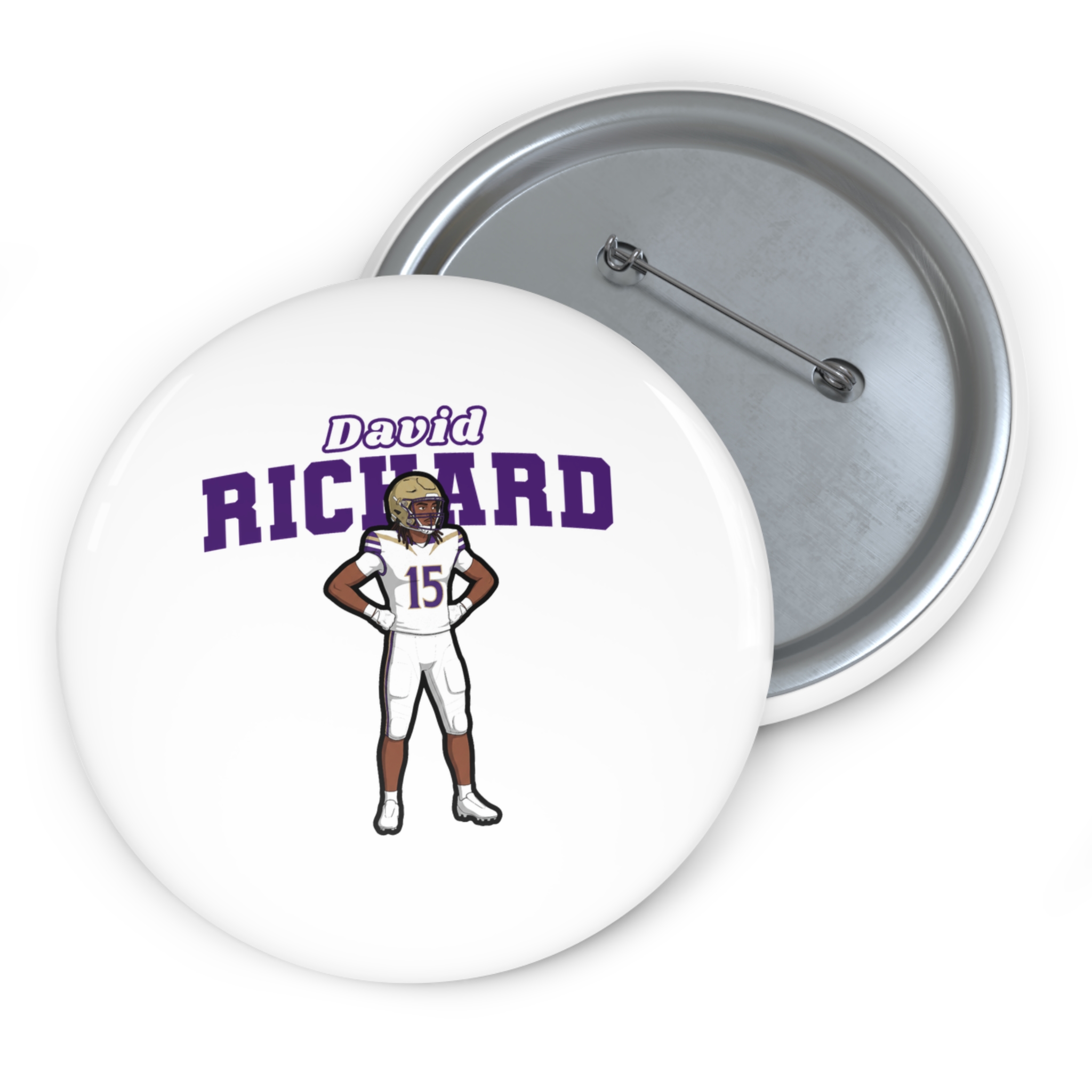 Game Day Pin — character_name_arch in Classic
