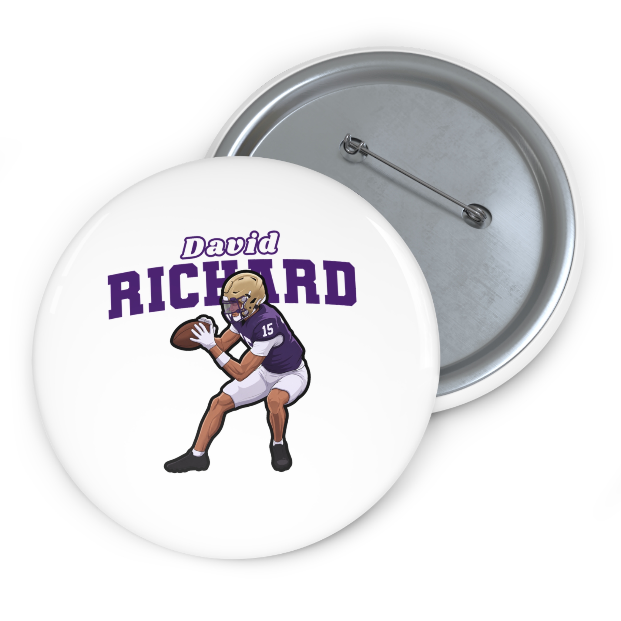 Game Day Pin — character_name_arch in Classic