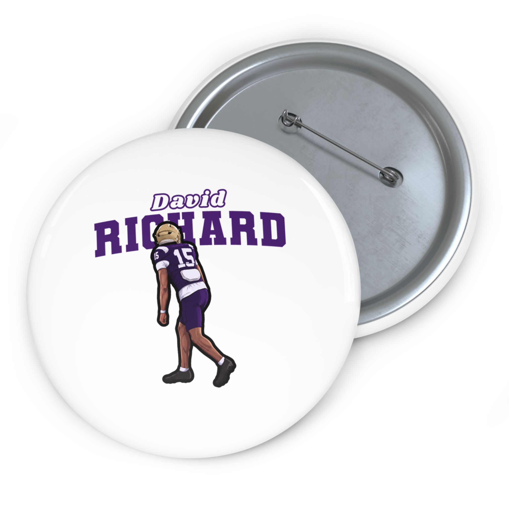 Game Day Pin — character_name_arch in Classic