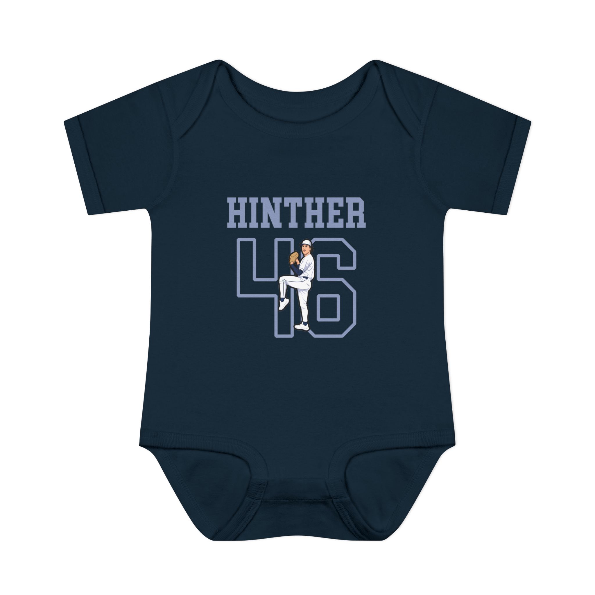 Baby Onesie — character_shirsey in Navy