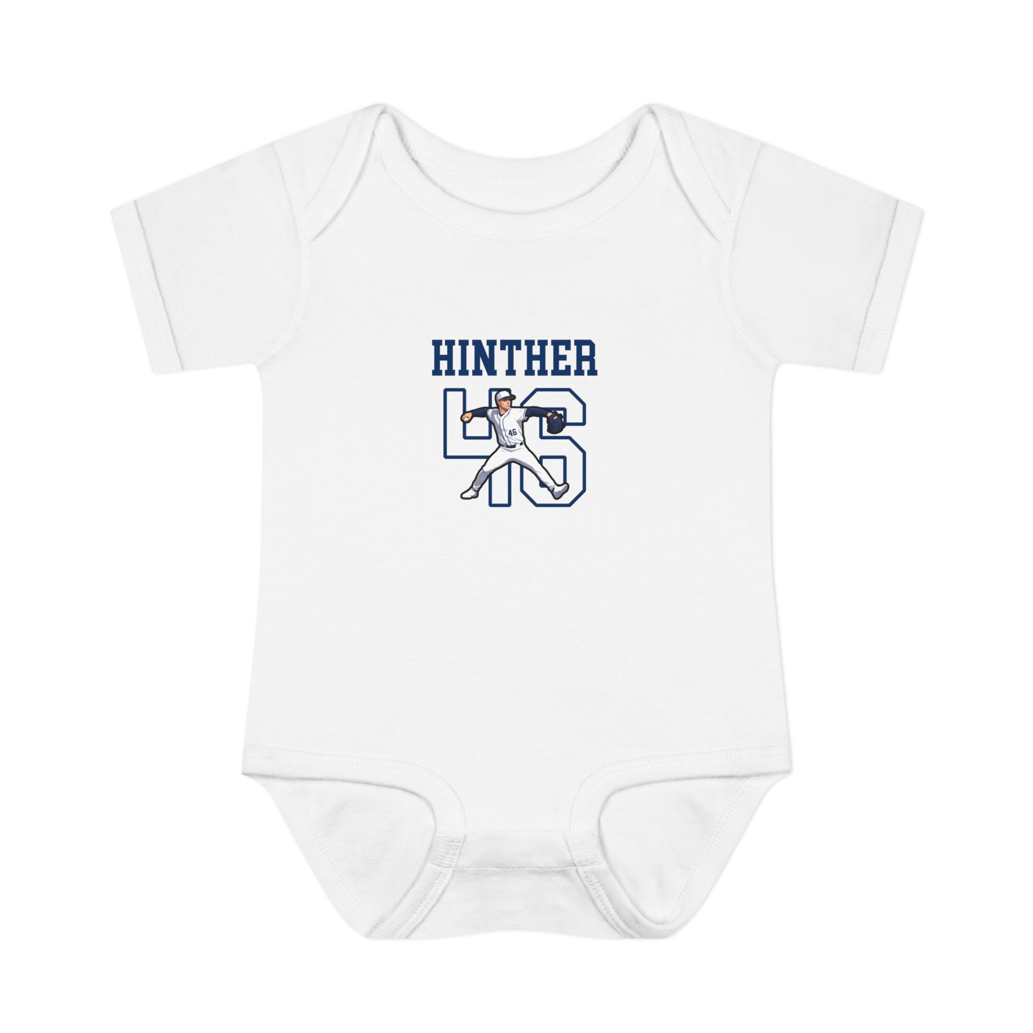 Baby Onesie — character_shirsey in White