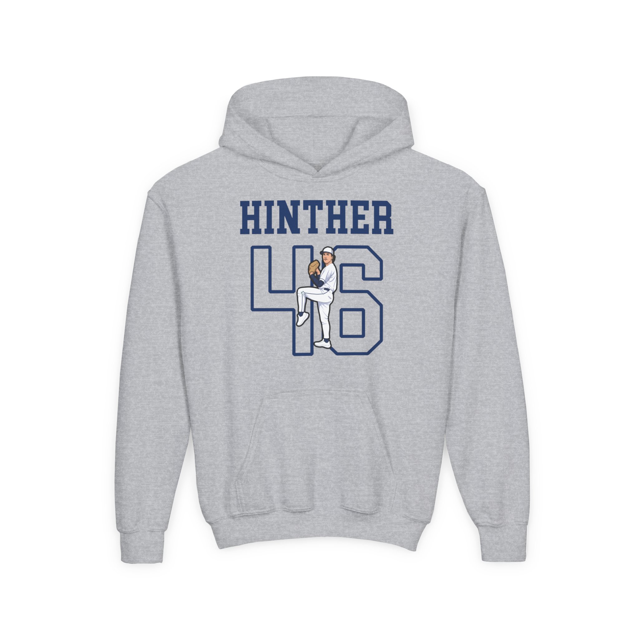 Youth Hoodie — character_shirsey in Grey