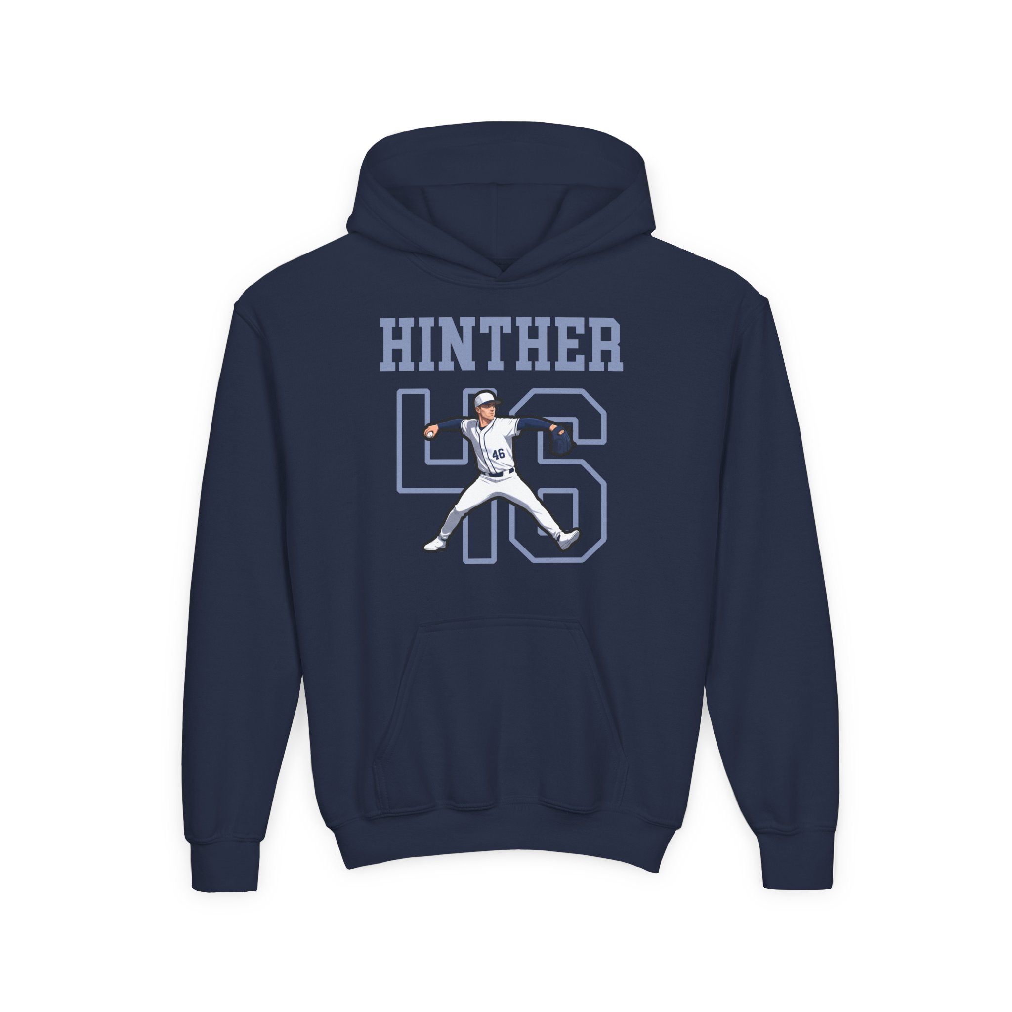 Youth Hoodie — character_shirsey in Navy