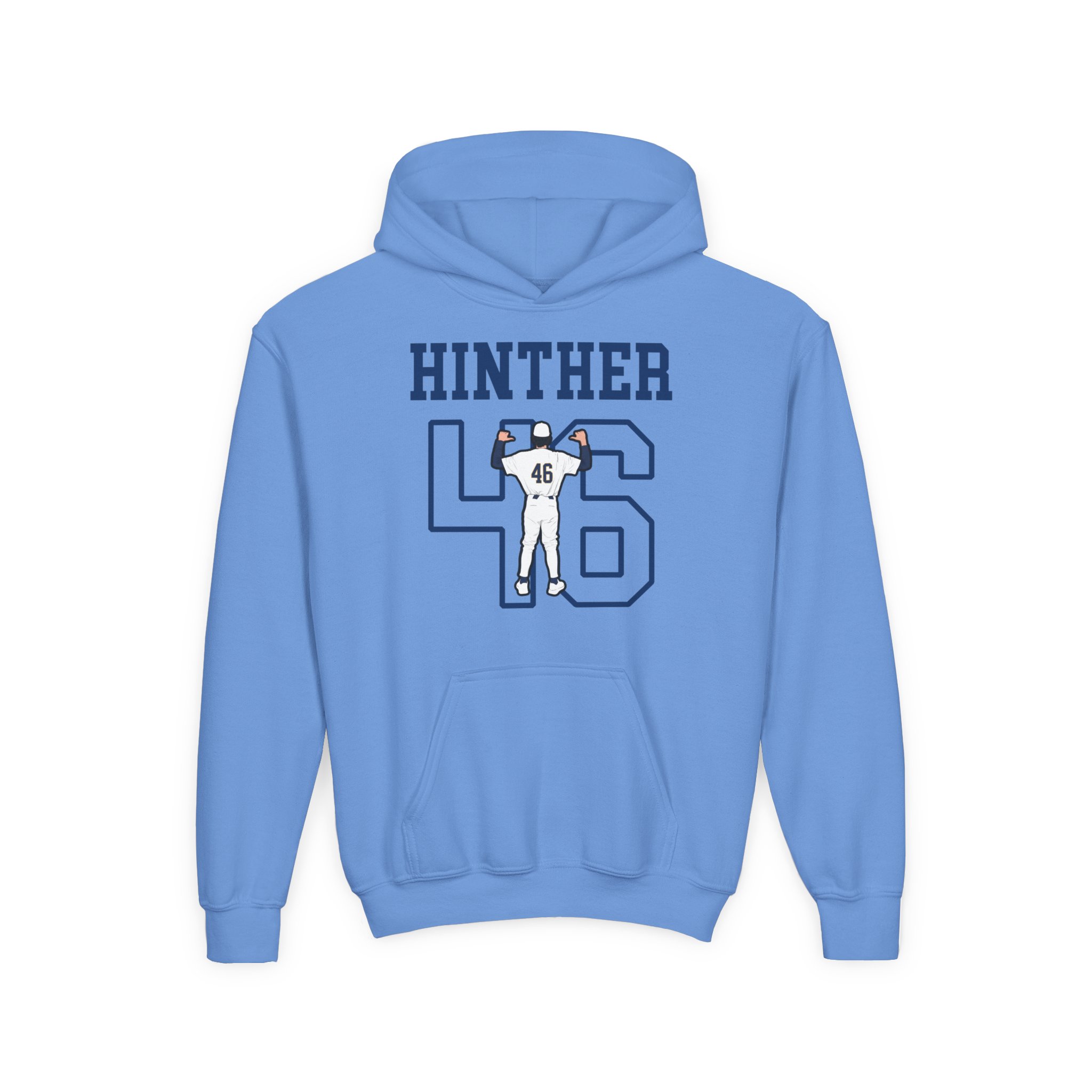 Youth Hoodie — character_shirsey in Blue
