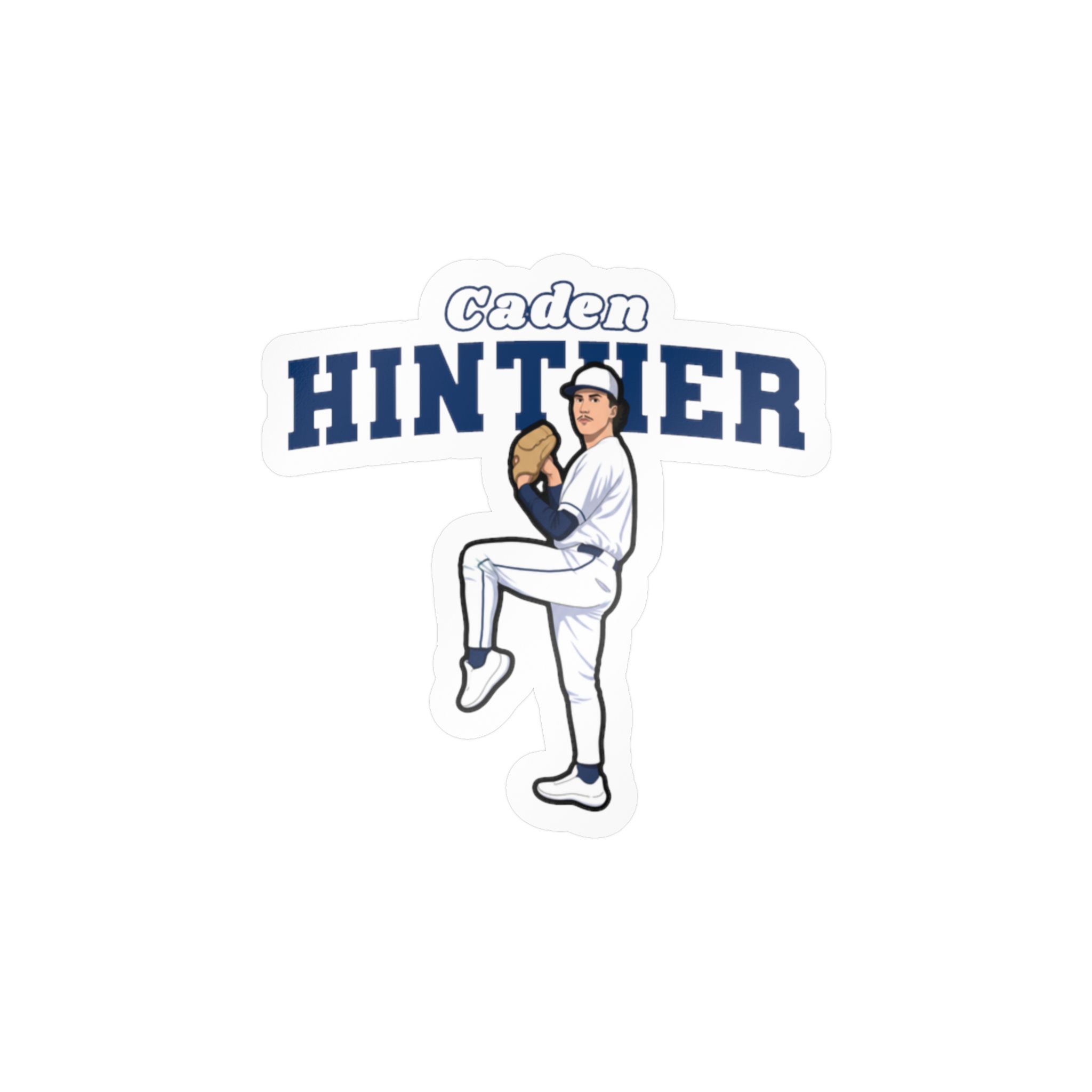 Vinyl Sticker — character_name_arch in Classic
