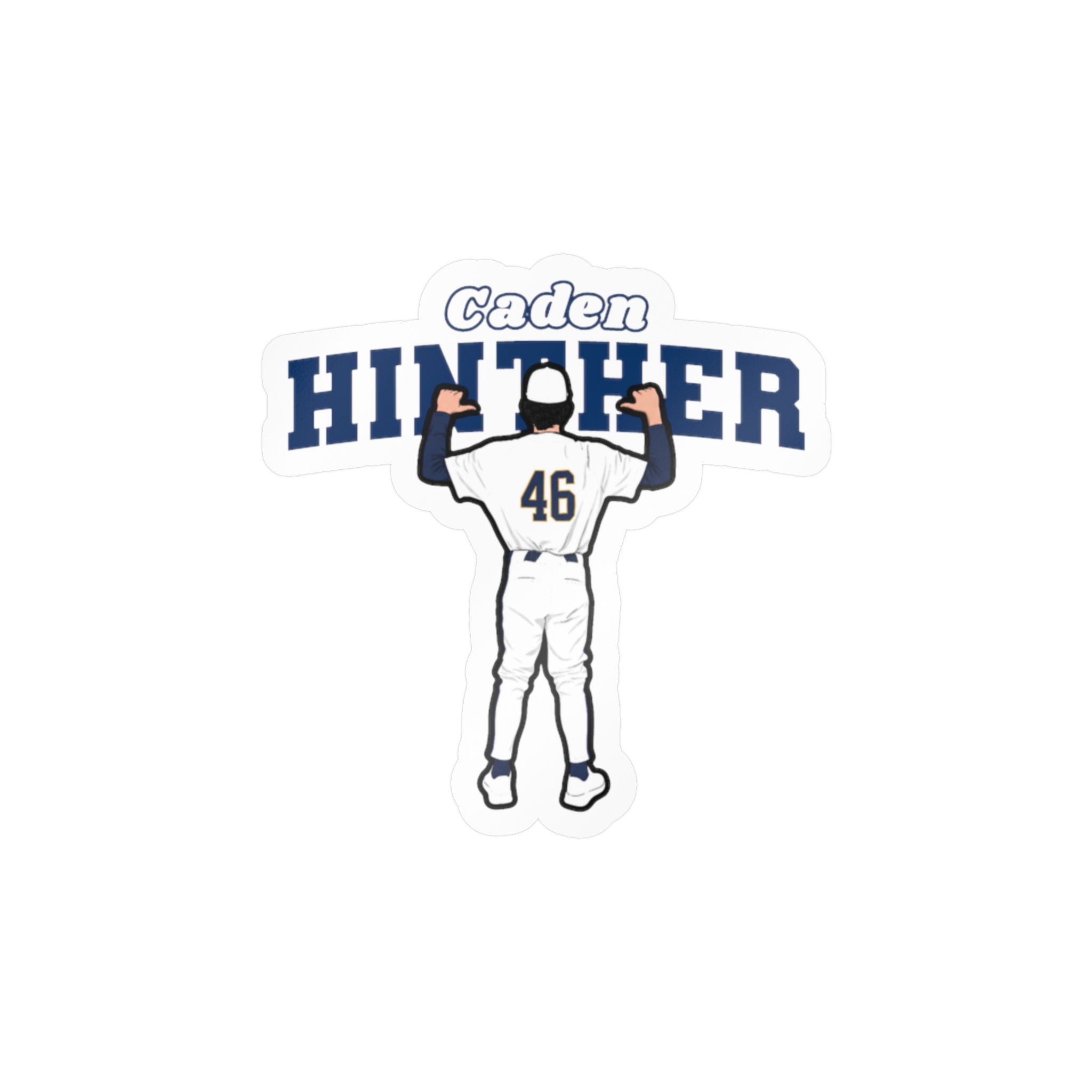 Vinyl Sticker — character_name_arch in Classic
