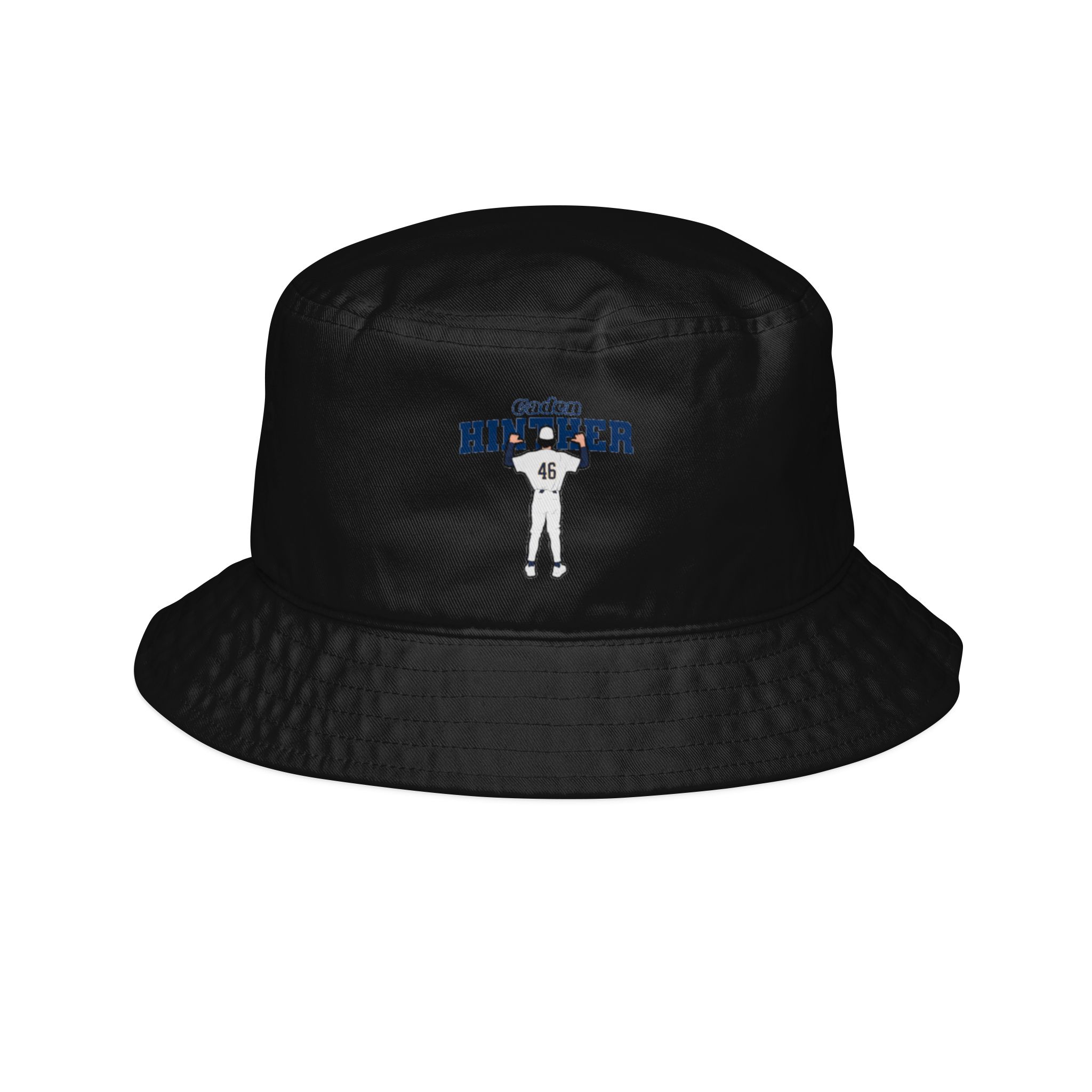 Bucket Hat — character_name_arch in Black