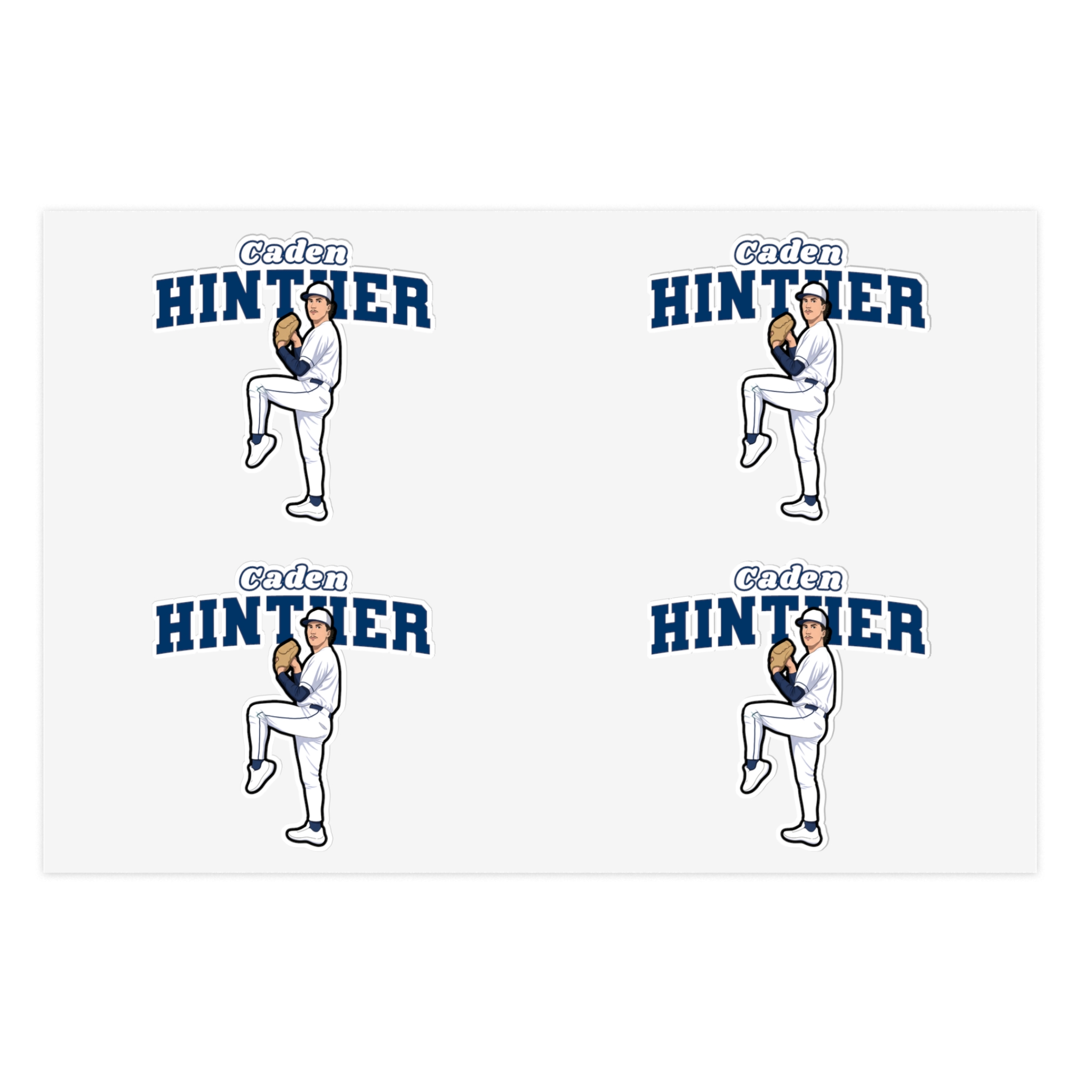 Sticker Sheet — character_name_arch in Classic