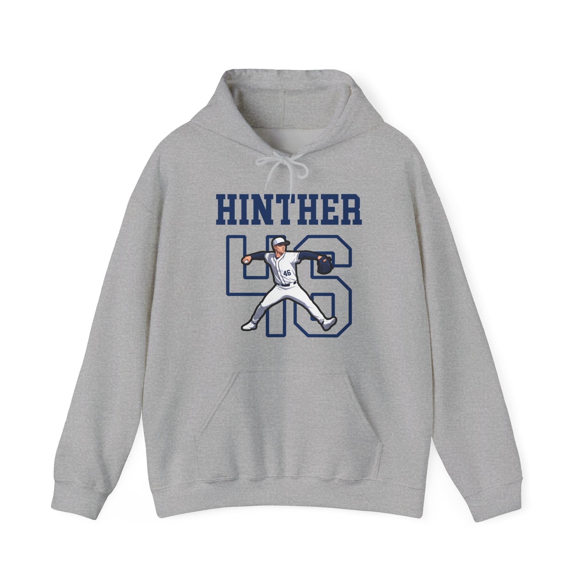 Hoodie — character_shirsey in Grey
