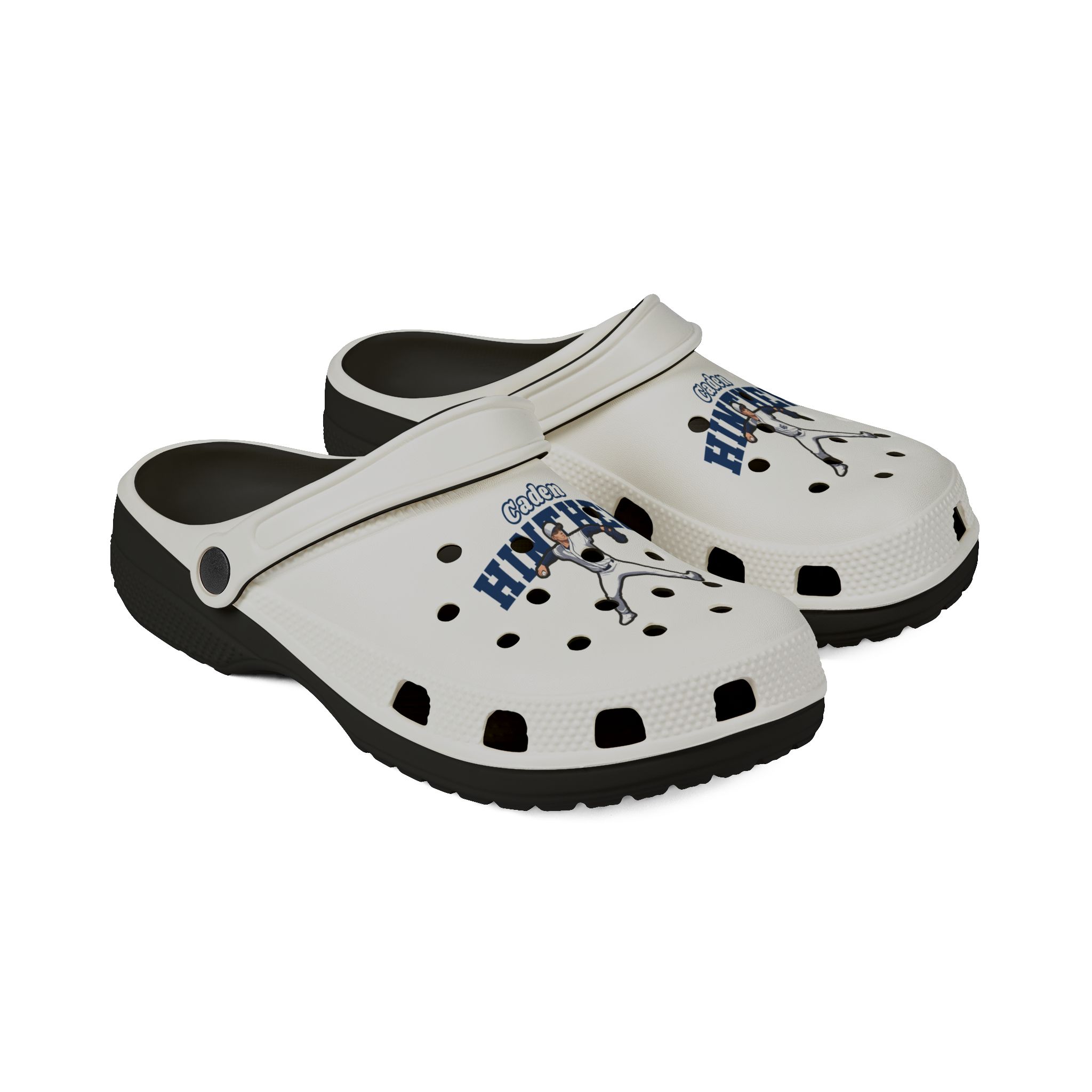 Rubber Clogs — character_name_arch in Black