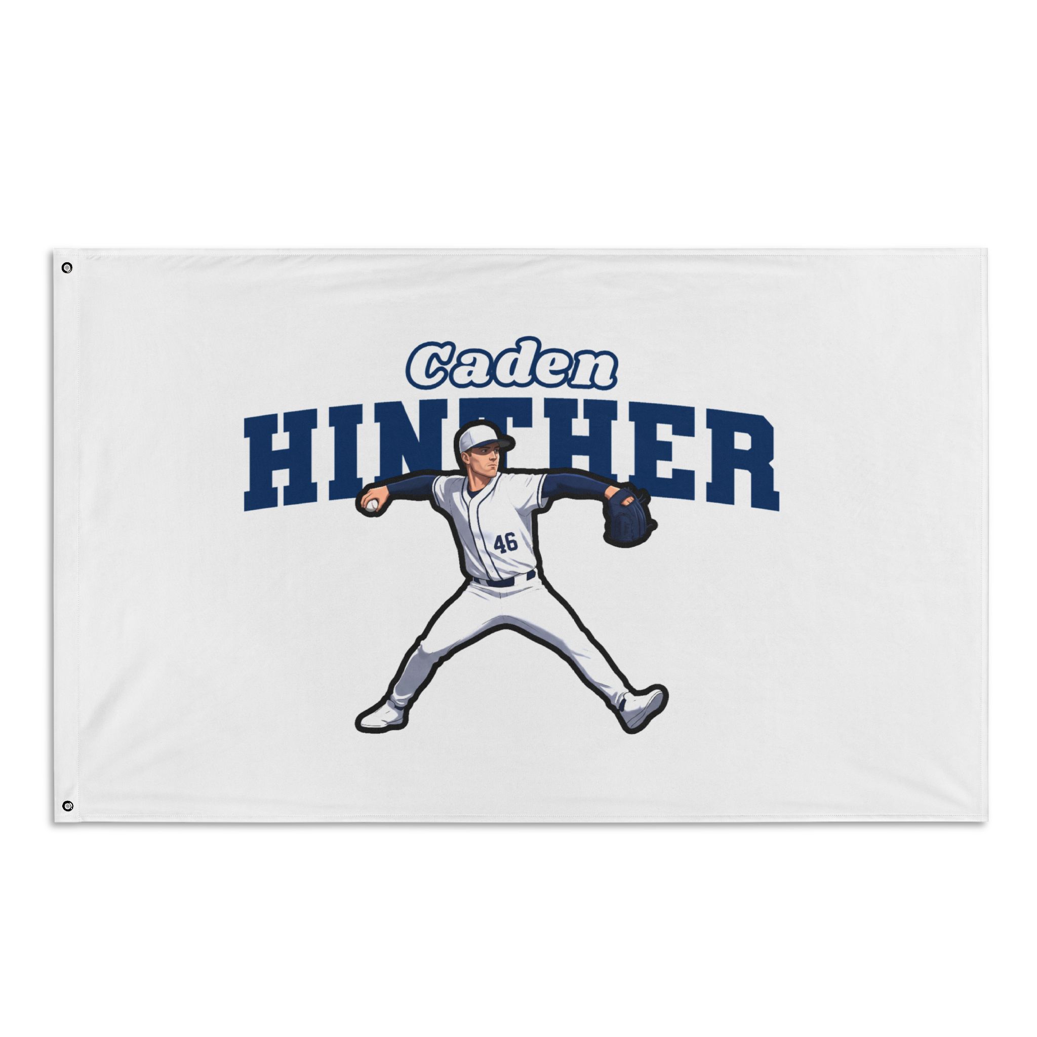 Flag (35 × 56 in) — character_name_arch in Classic