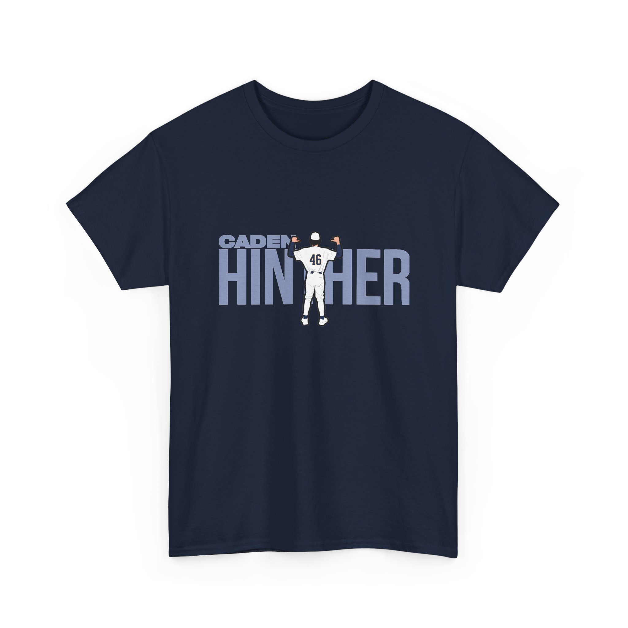 Tee — character_player_name in Navy