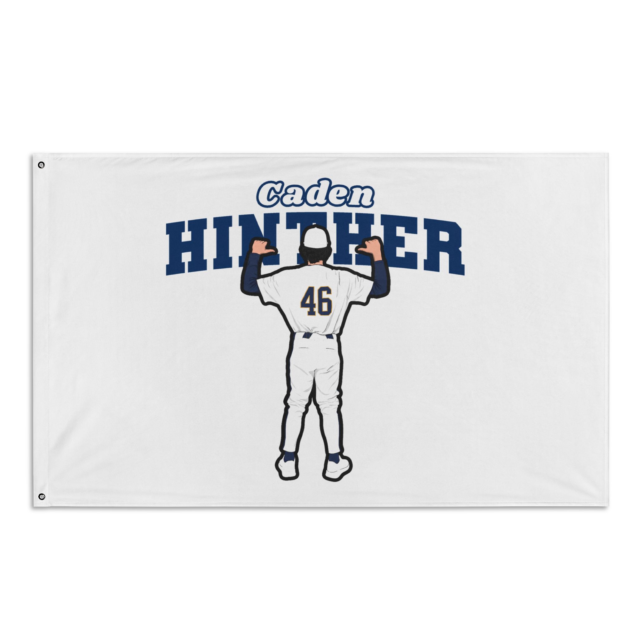 Flag (35 × 56 in) — character_name_arch in Classic