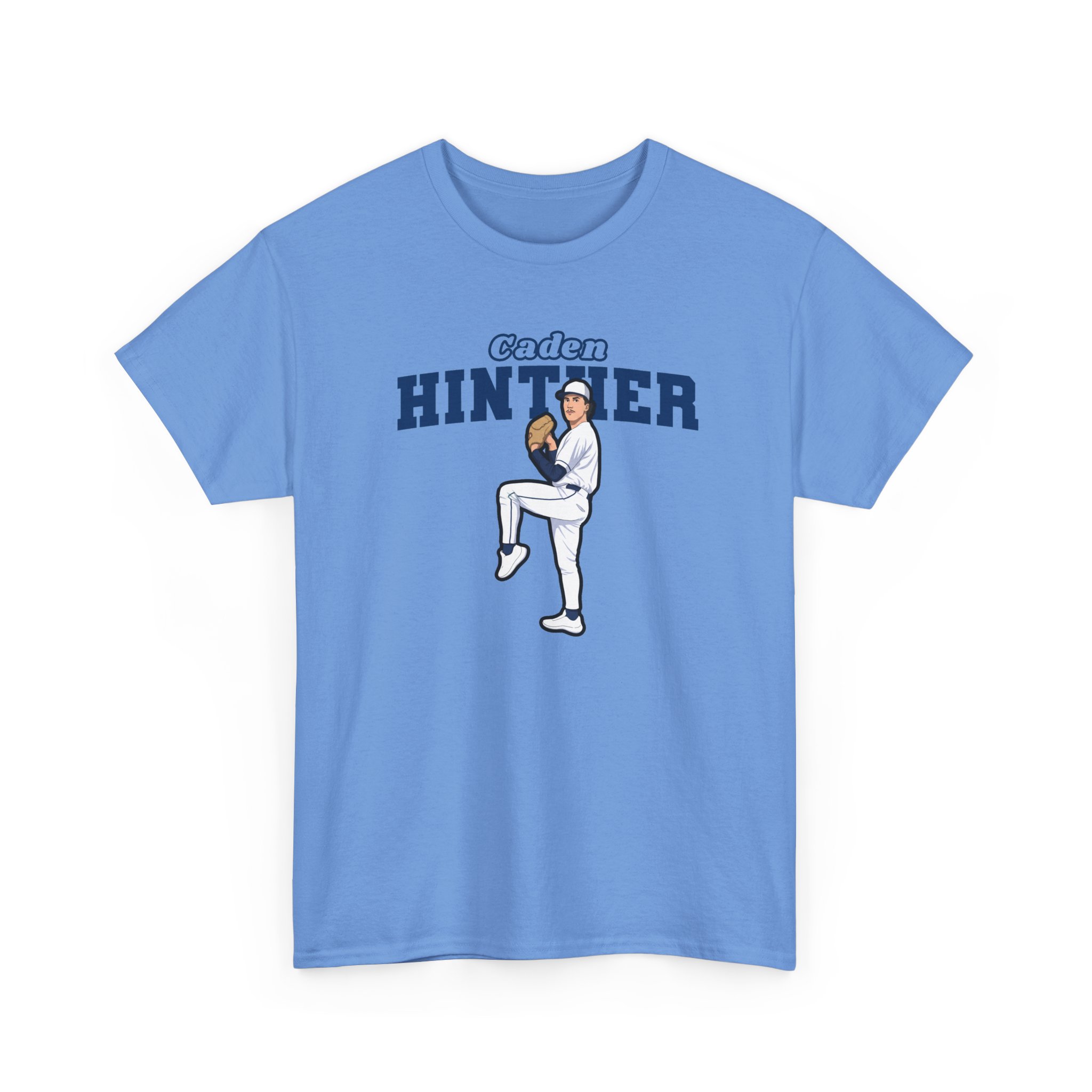 Tee — character_name_arch in Blue