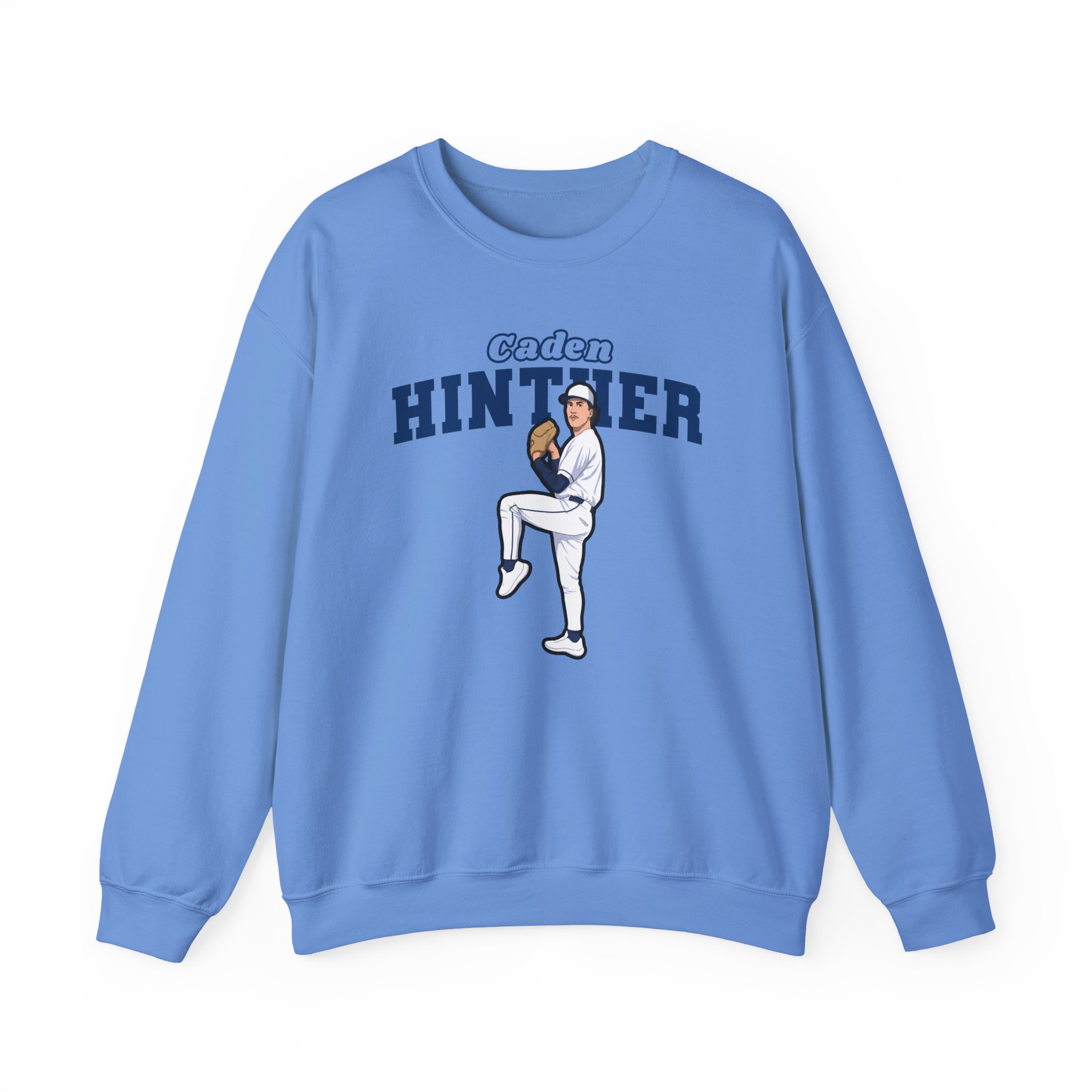 Crewneck Sweatshirt — character_name_arch in Blue