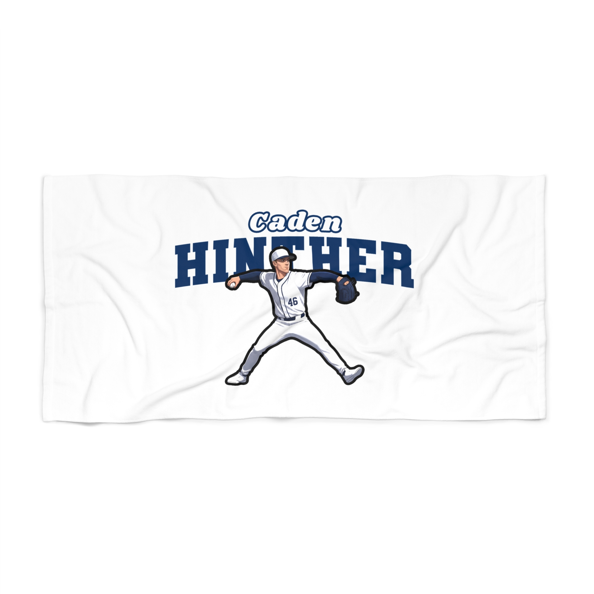 Beach Towel — character_name_arch in Classic