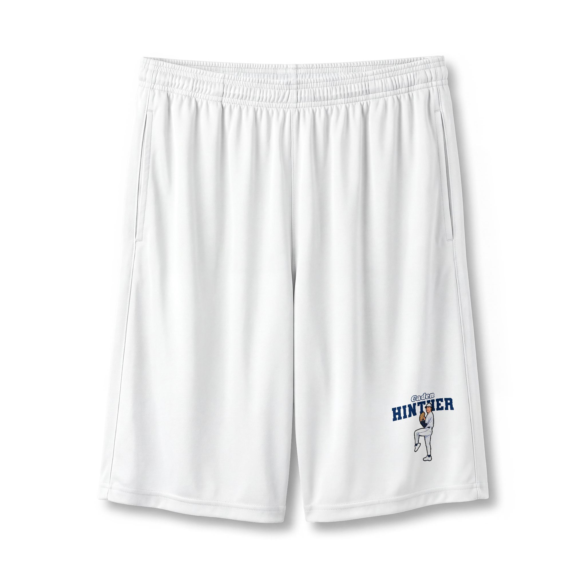 Shorts — character_name_arch in White