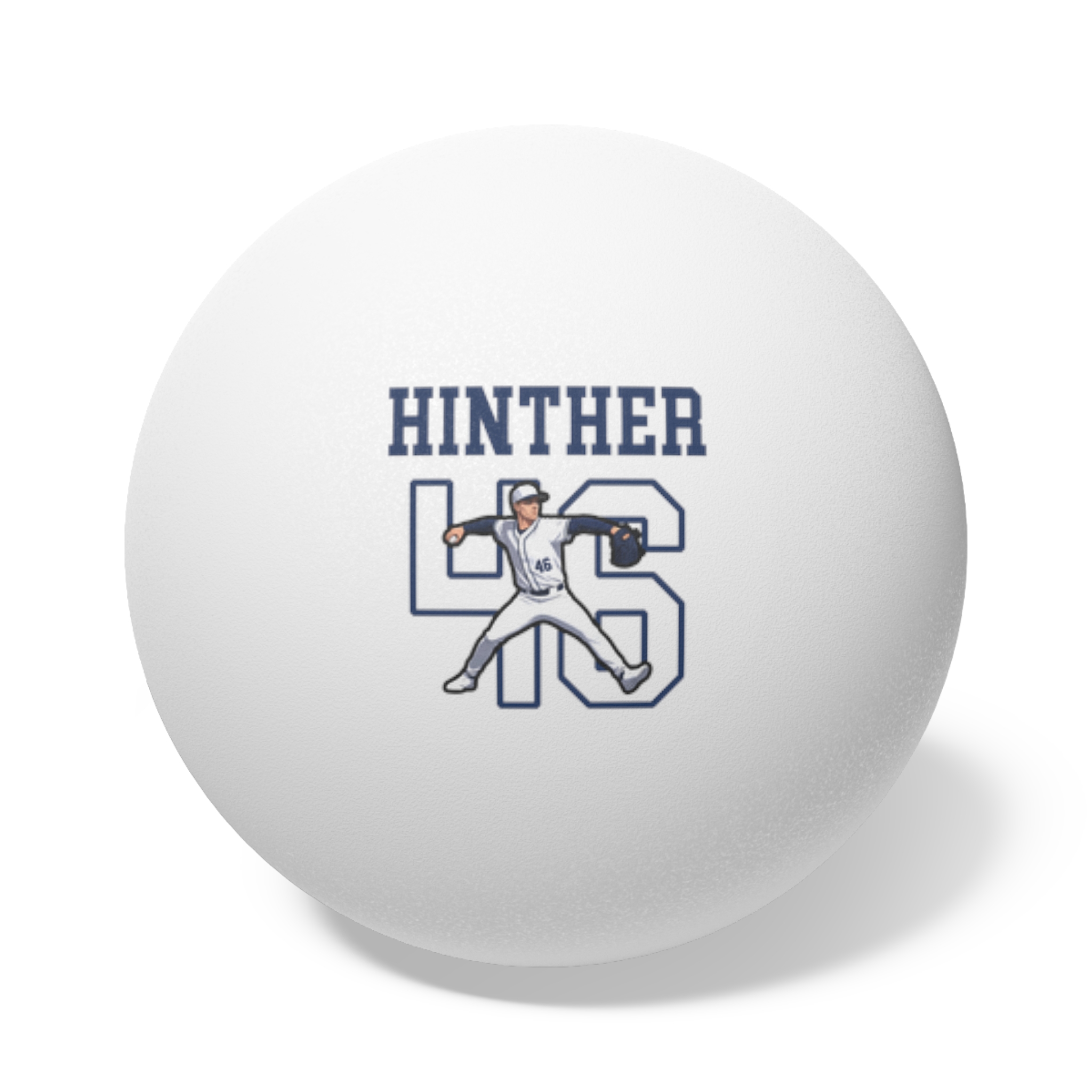 Ping Pong Balls, 6 pcs — character_shirsey in White