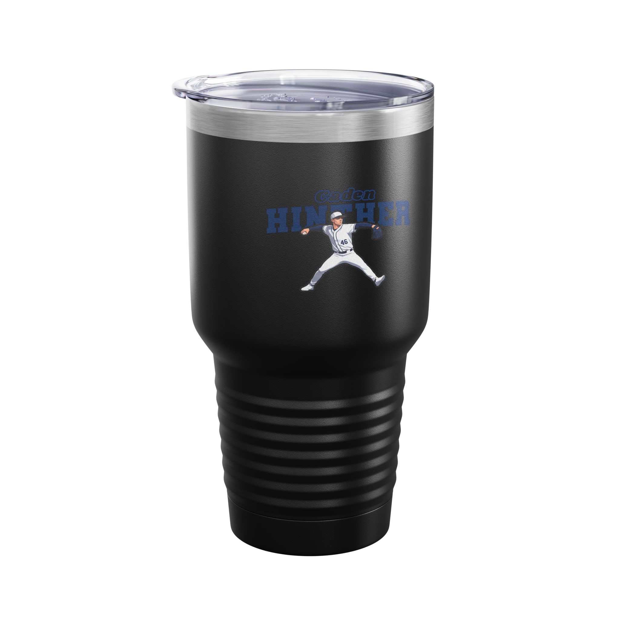 30oz Tumbler — character_name_arch in Black