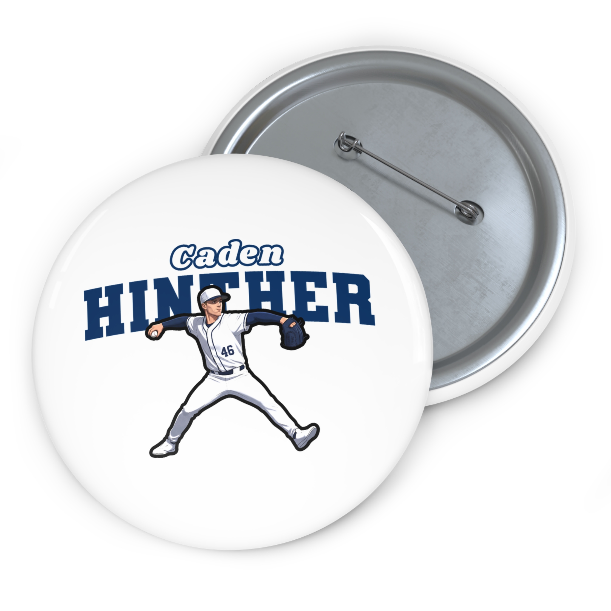 Game Day Pin — character_name_arch in Classic