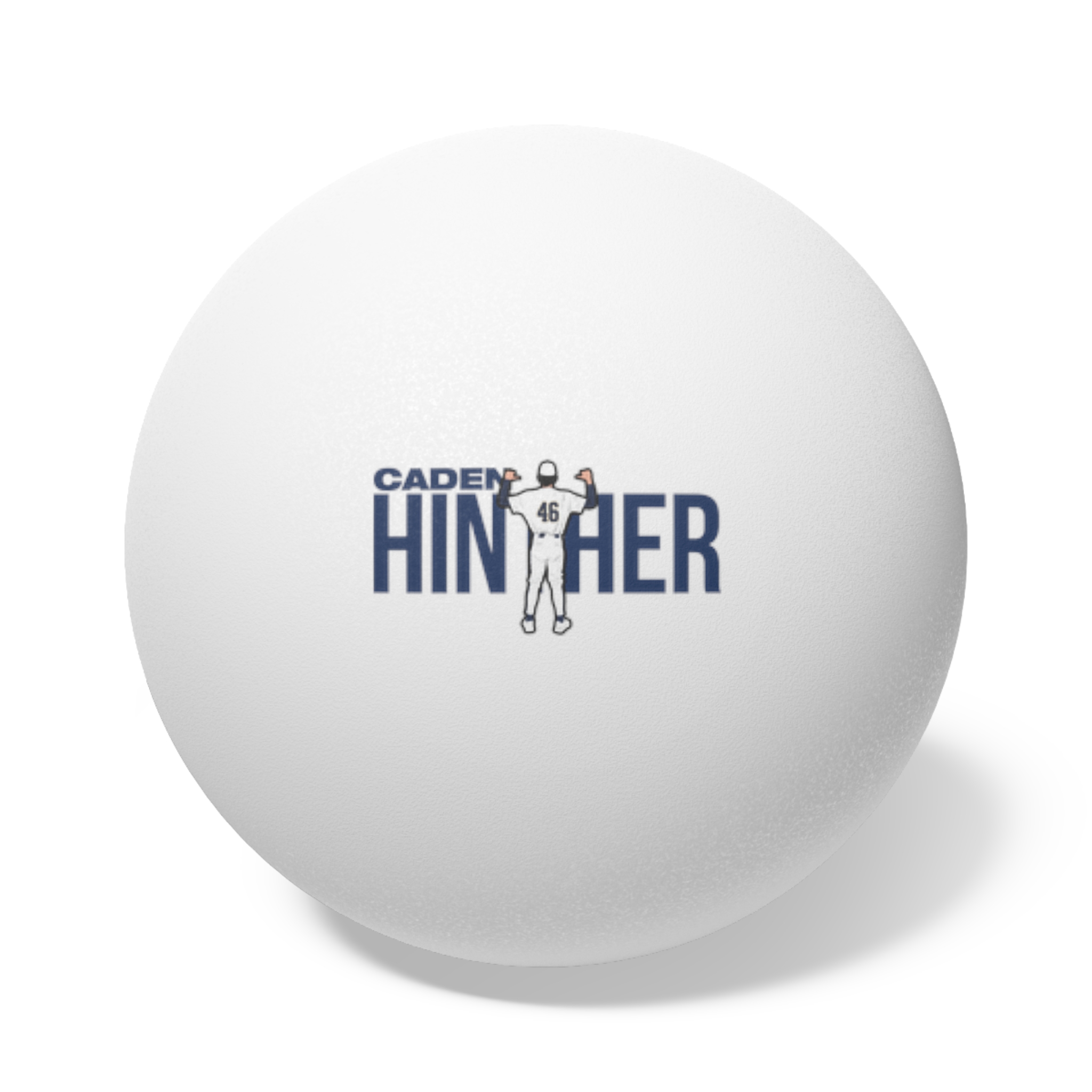 Ping Pong Balls, 6 pcs — character_player_name in White