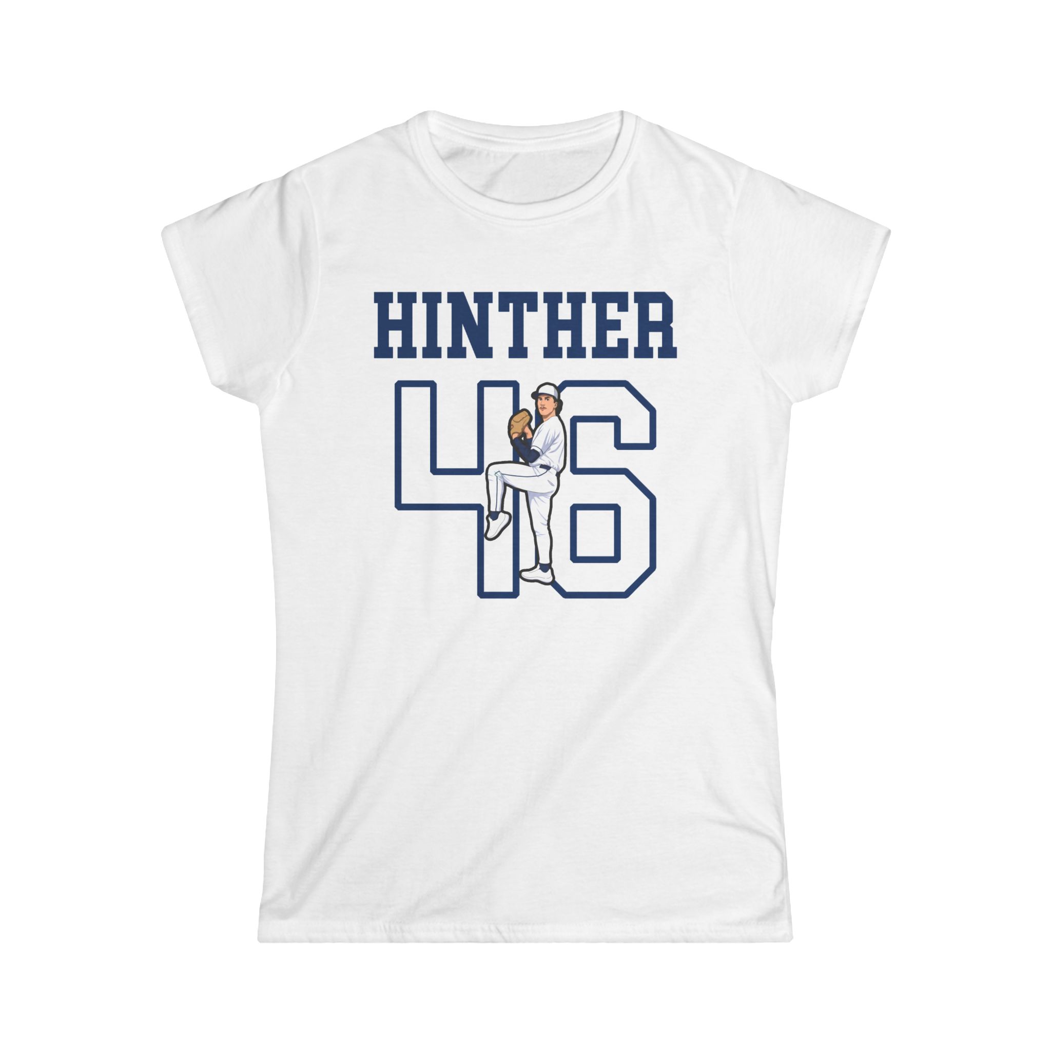 Women's Softstyle Tee — character_shirsey in White