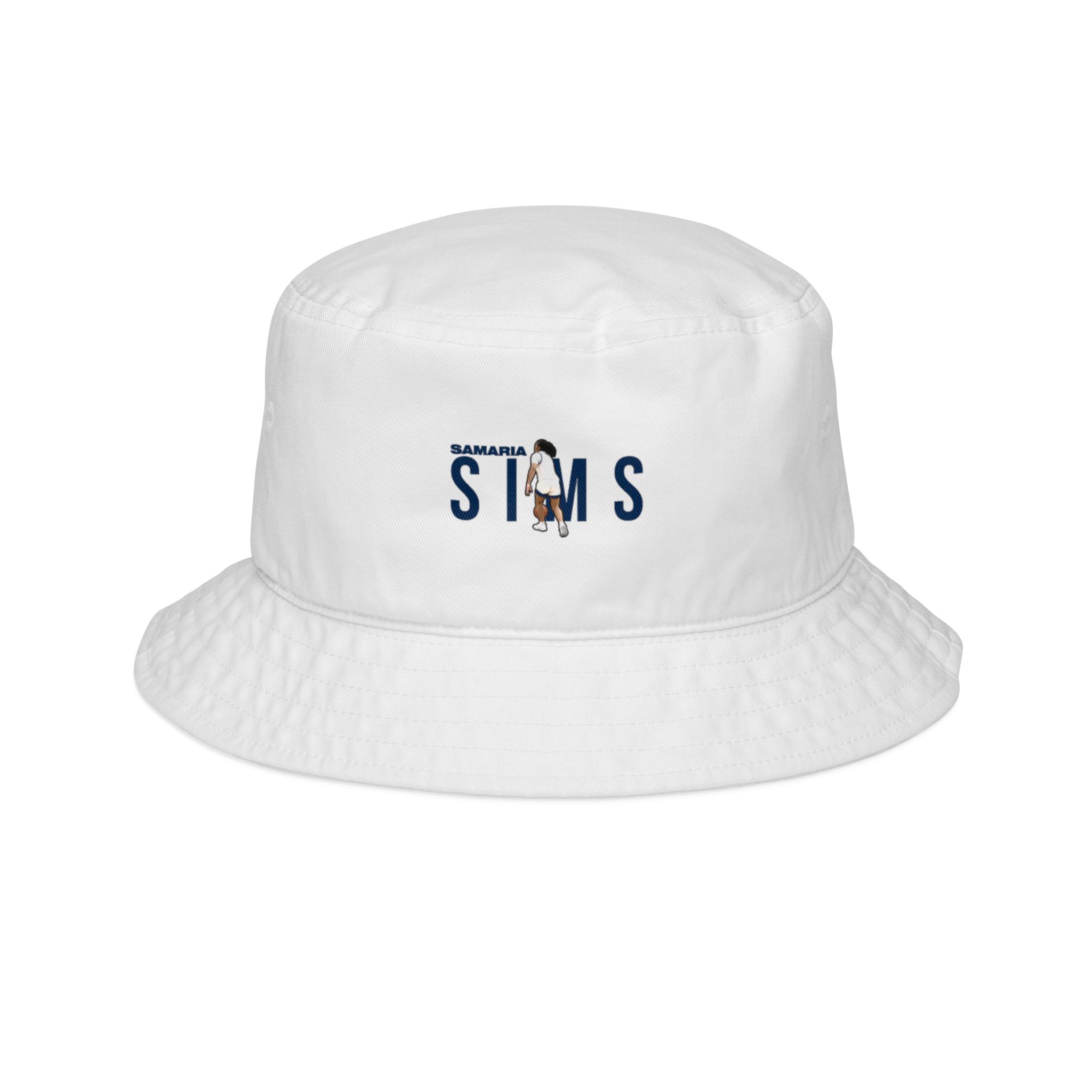 Bucket Hat — character_player_name in White