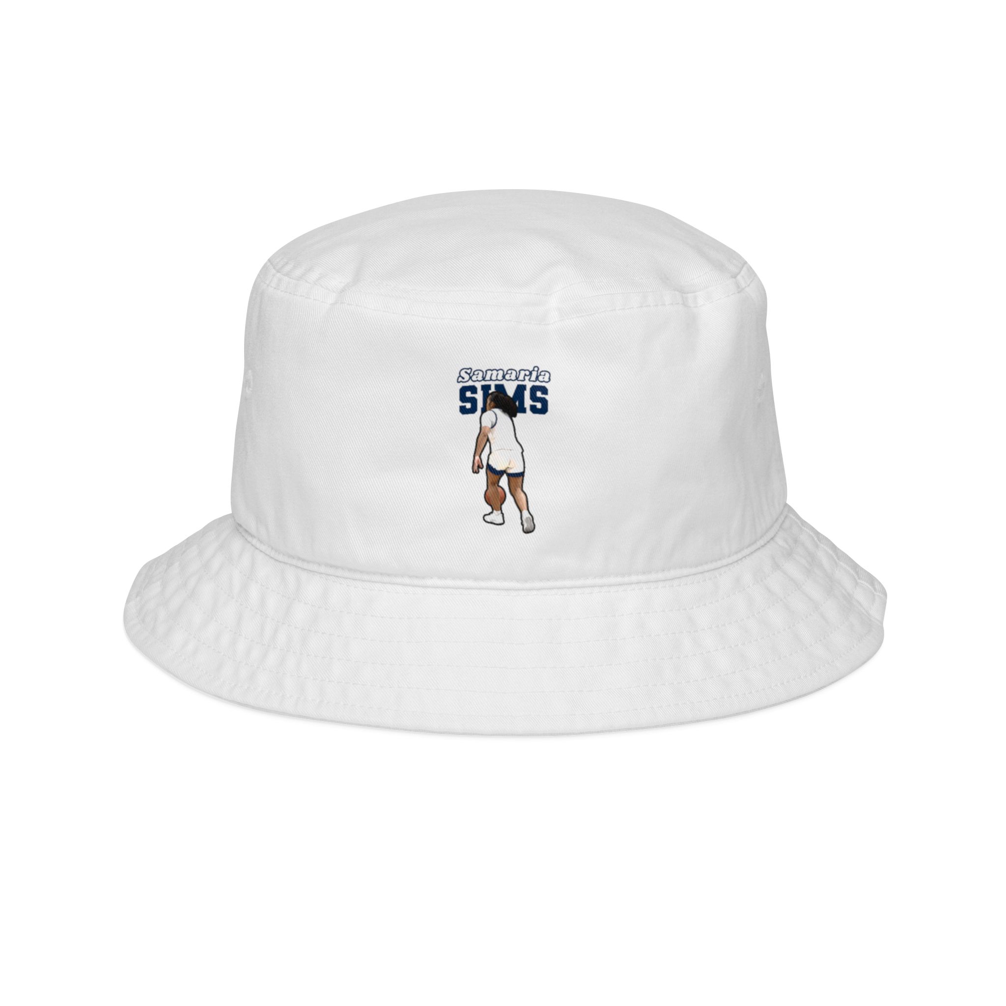 Bucket Hat — character_name_arch in White