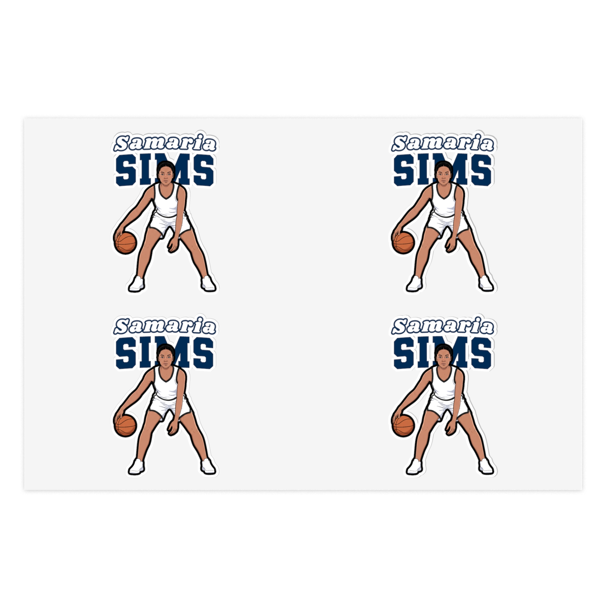 Sticker Sheet — character_name_arch in Classic