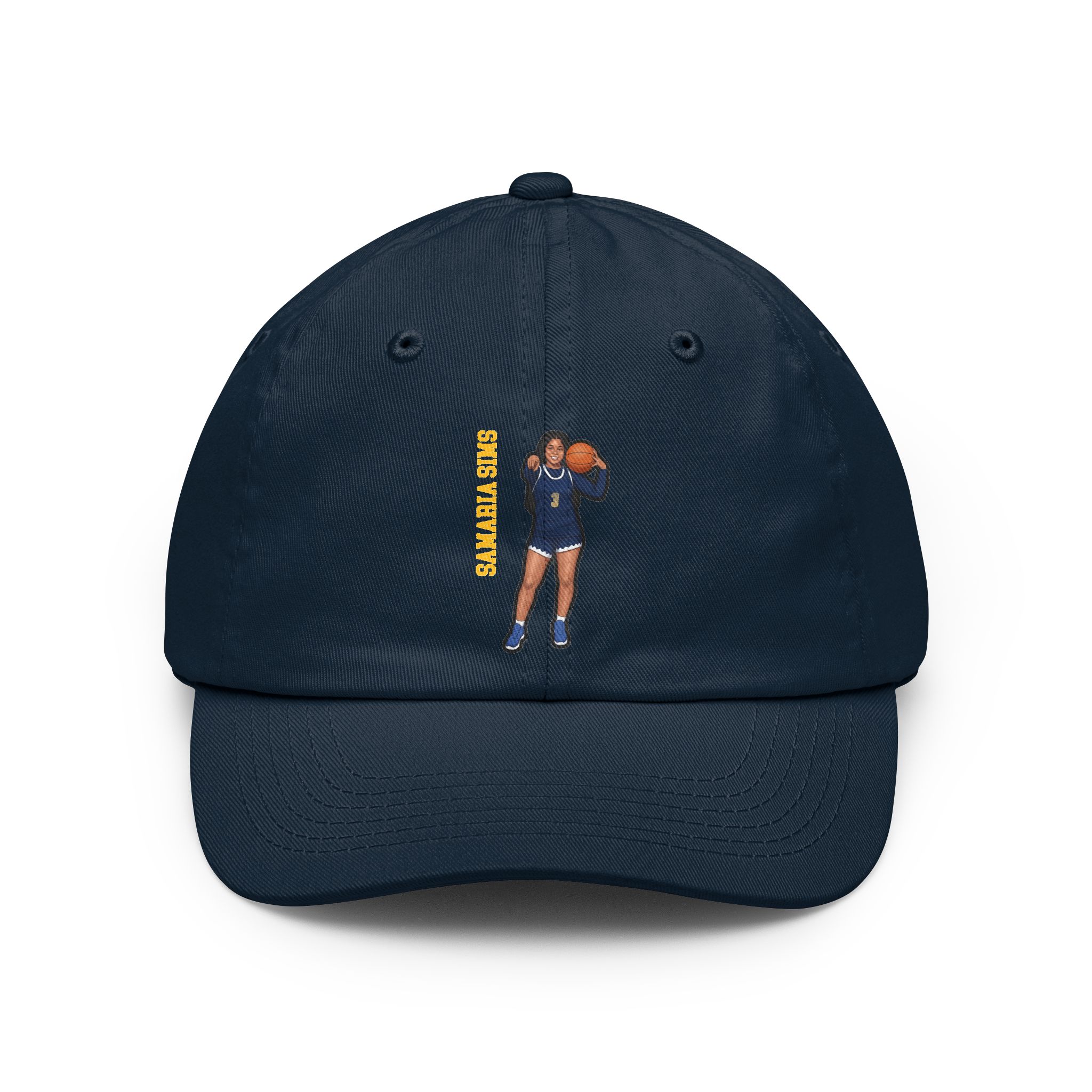Classic Cap — character_name_vertical in Navy