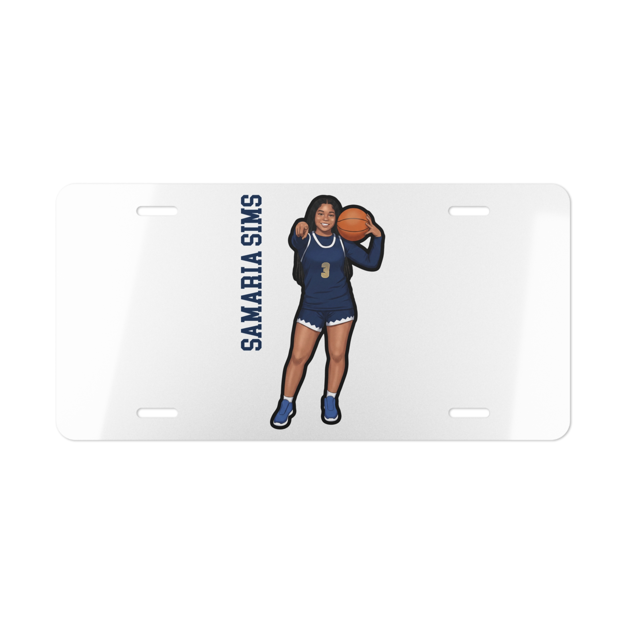 License Plate — character_name_vertical in Classic