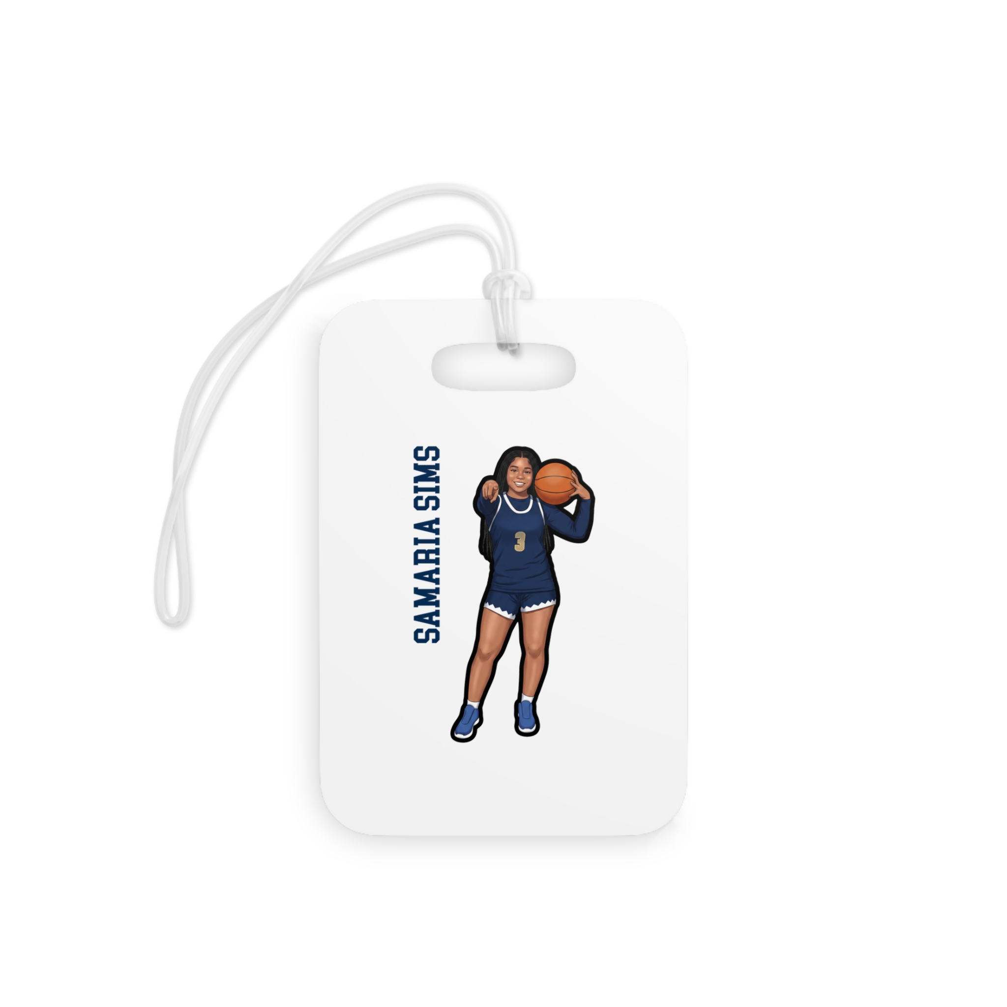 Bag Tag — character_name_vertical in Classic