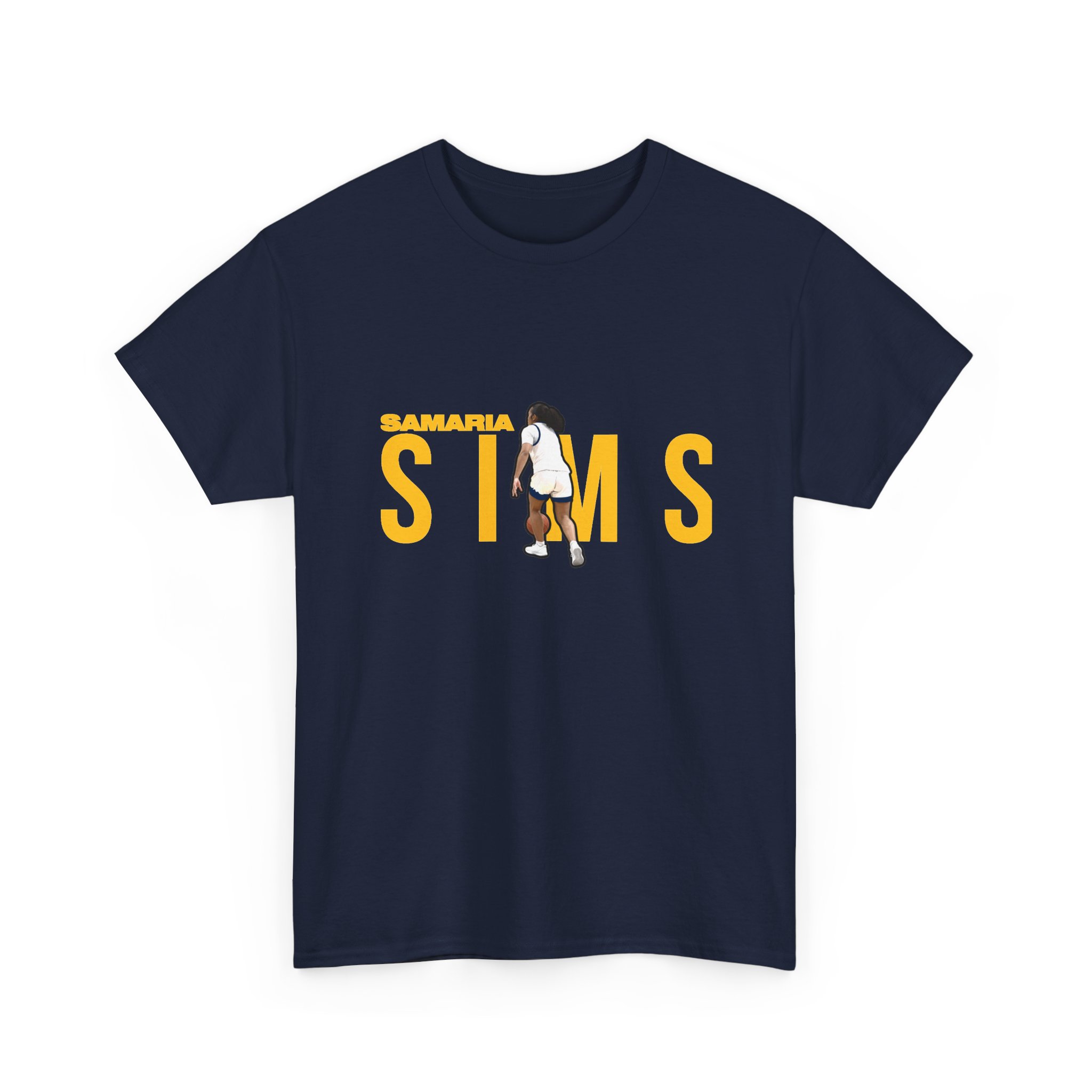 Tee — character_player_name in Navy