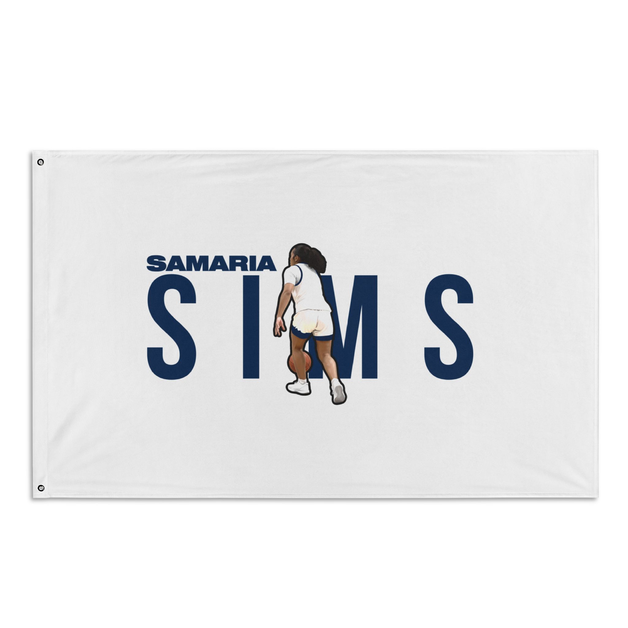 Flag (35 × 56 in) — character_player_name in Classic