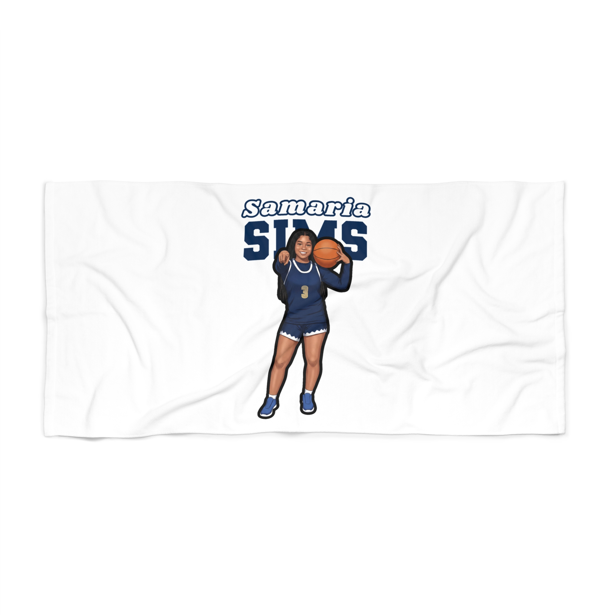 Beach Towel — character_name_arch in Classic